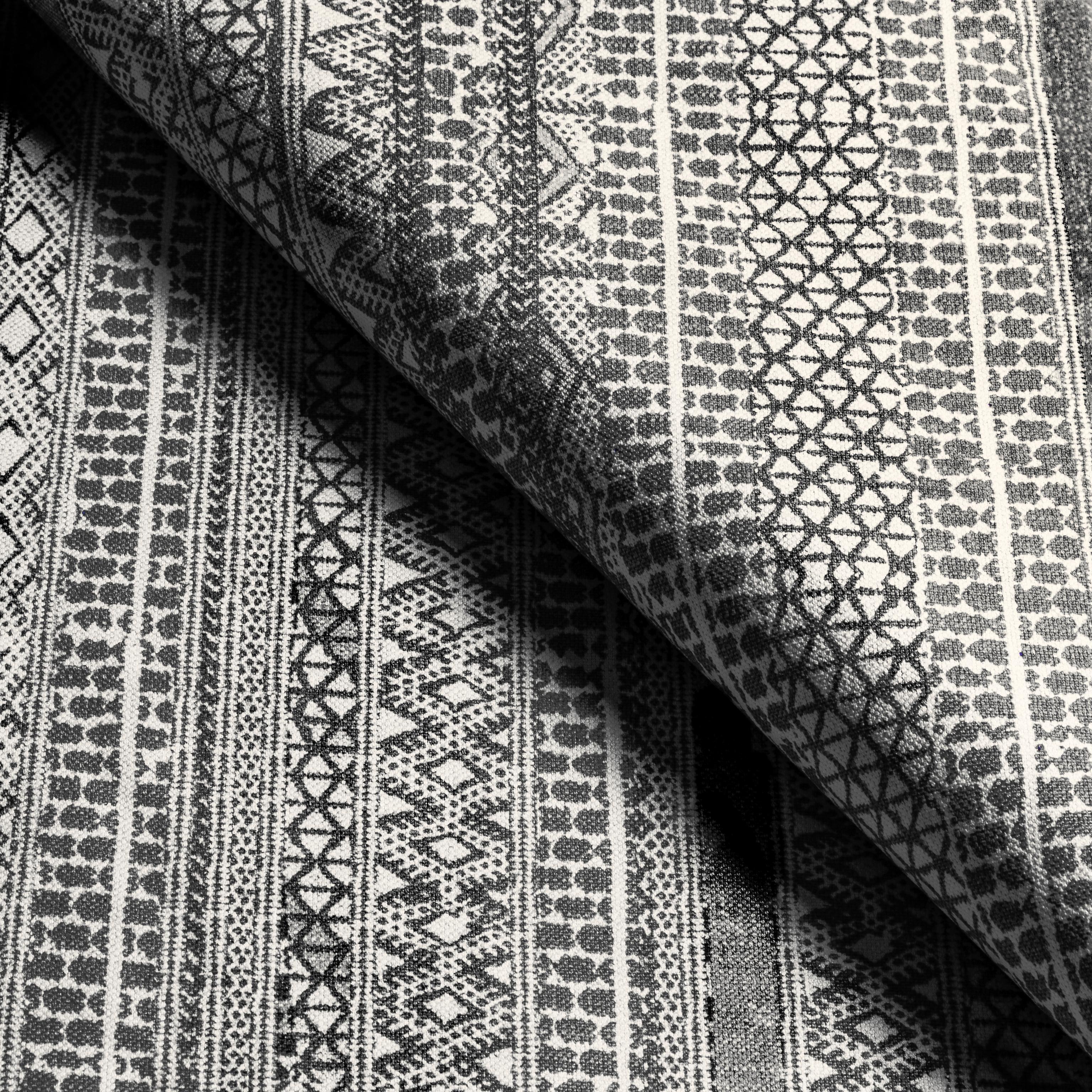 Lee Jofa Hakan Black Fabric - Image 4