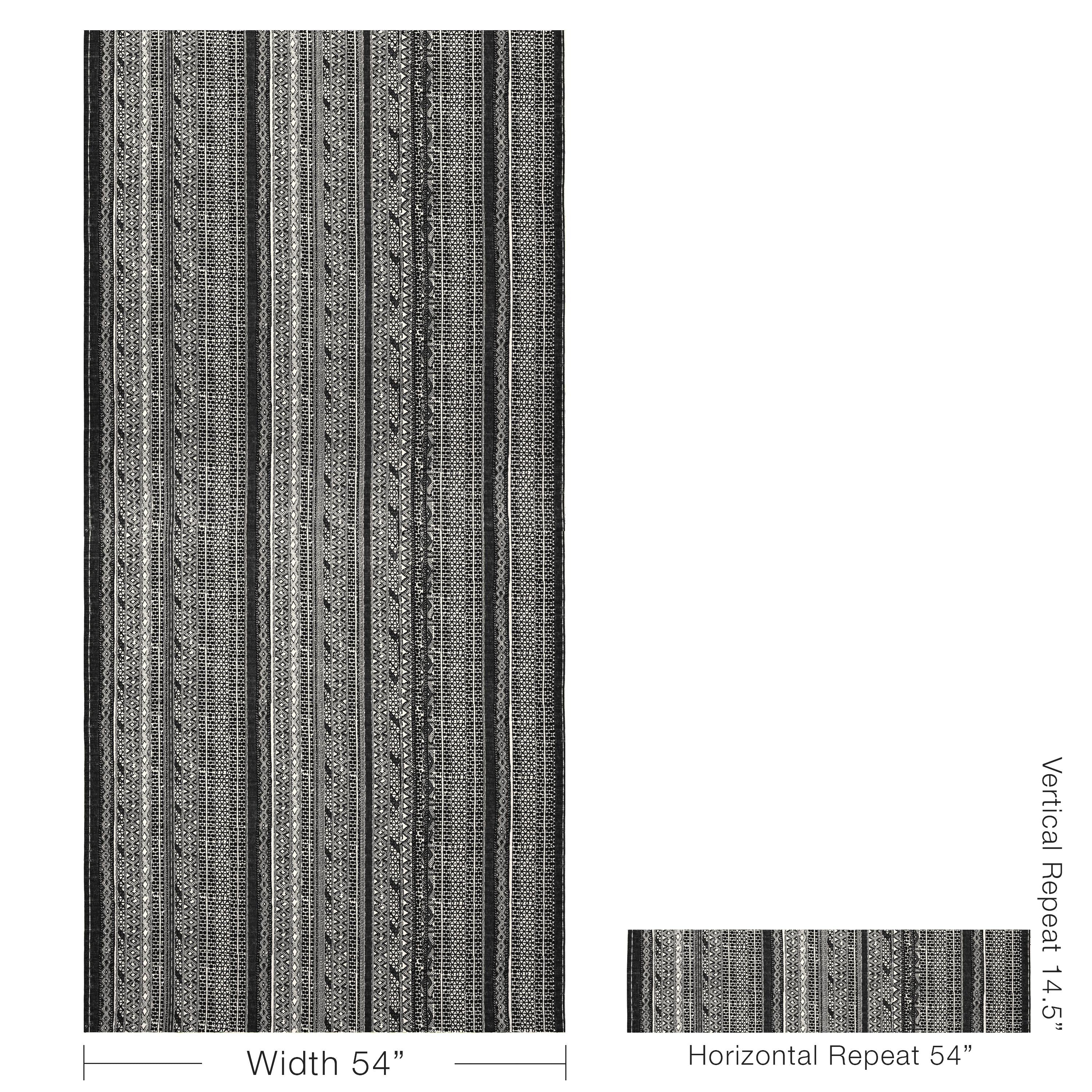 Lee Jofa Hakan Black Fabric - Image 5