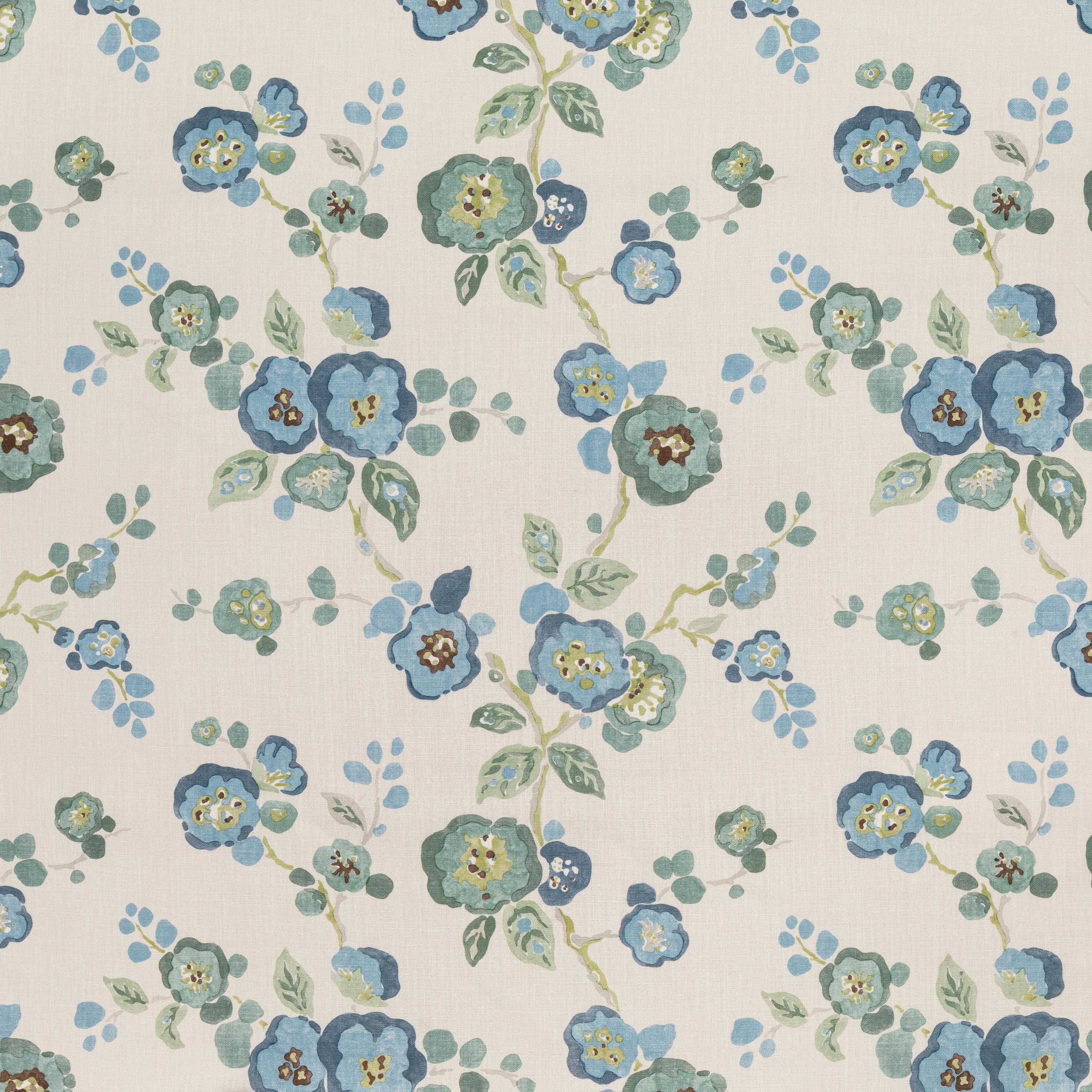 Lee Jofa Hana Blue Green Fabric