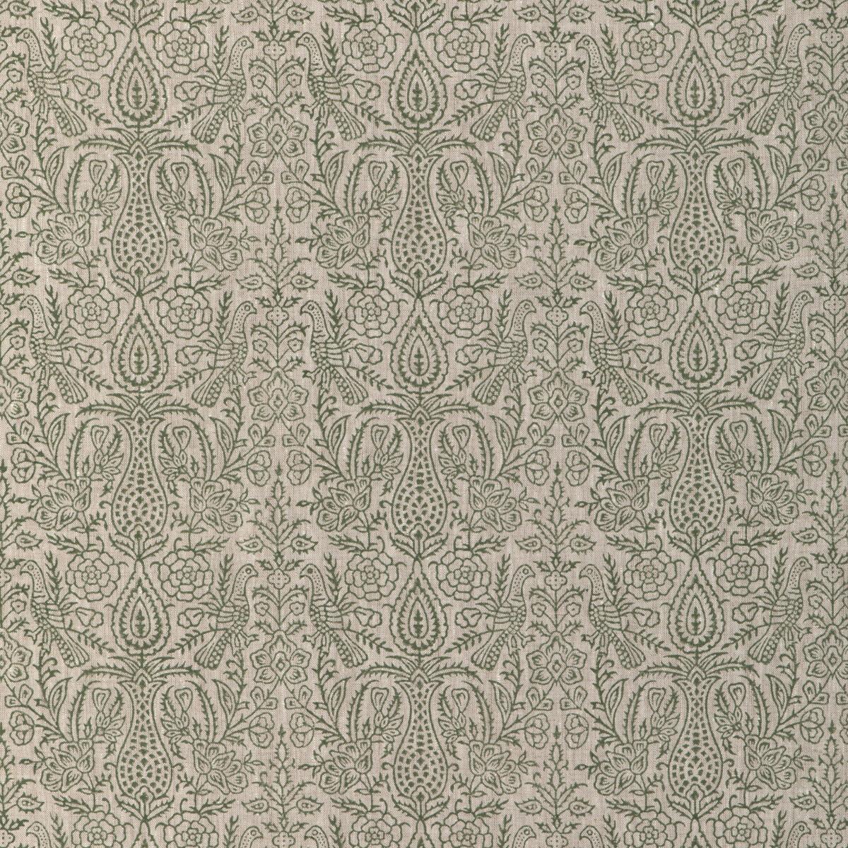 Lee Jofa Haven Handblock Moss Fabric - Image 7