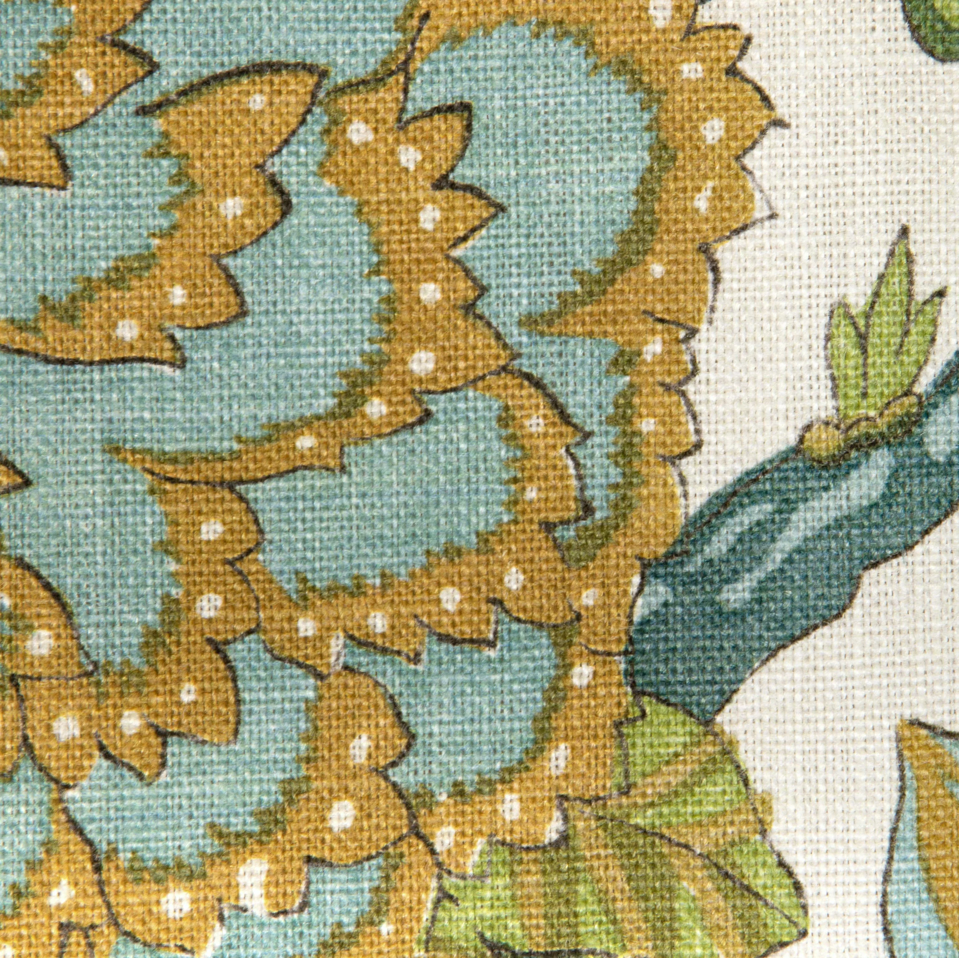 Lee Jofa Hazelwood Print Green Fabric - Image 3