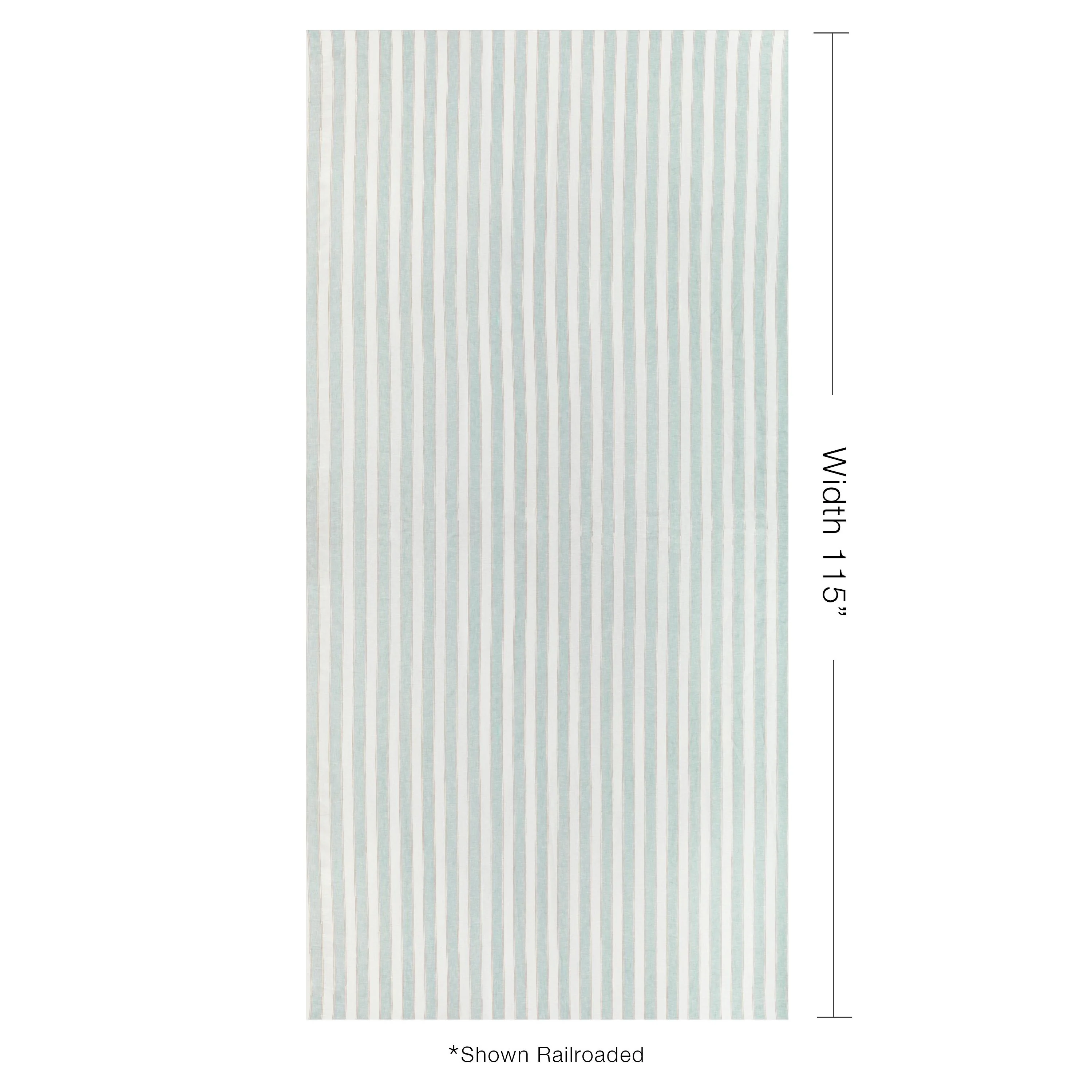 Lee Jofa Humphrey Sheer Lagoon Drapery Fabric - Image 5