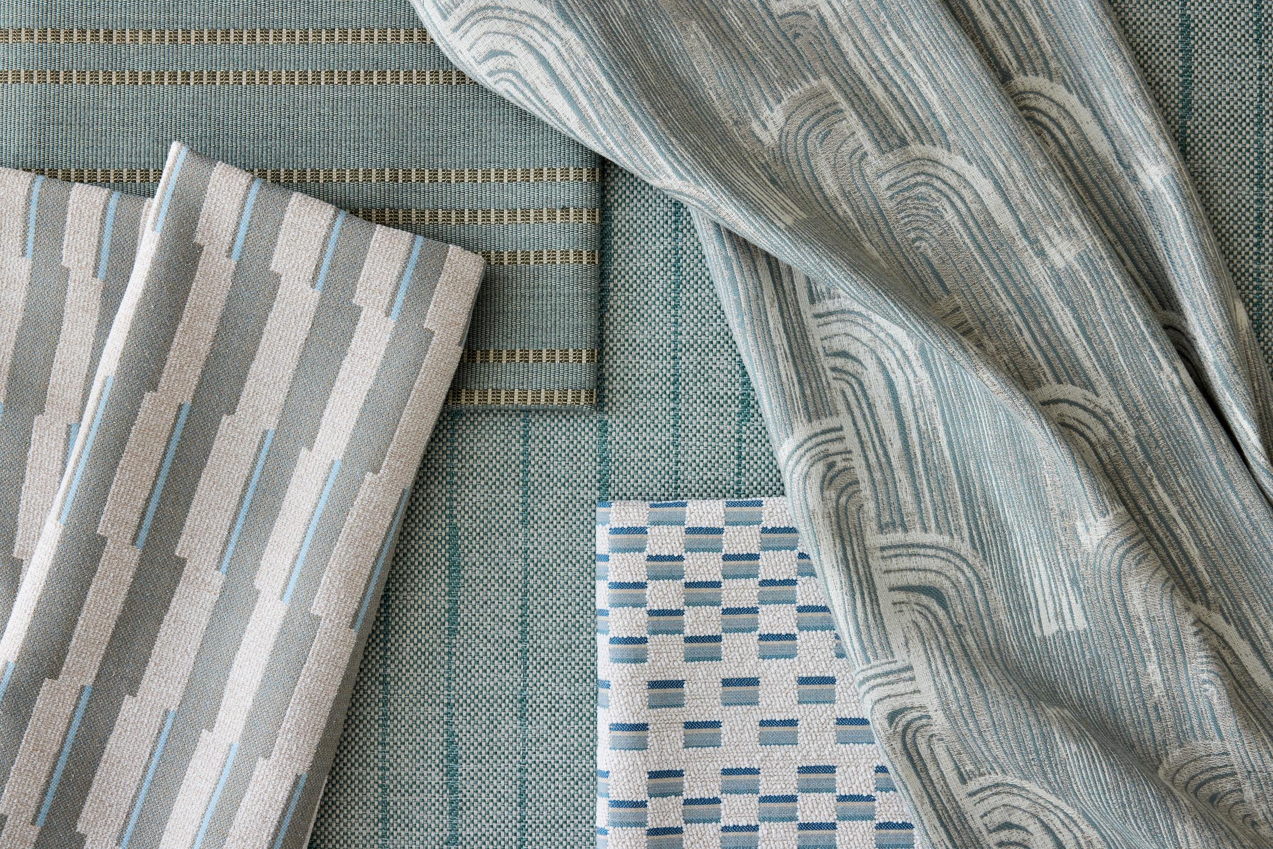Lee Jofa Huron Celeste Upholstery Fabric - Image 7
