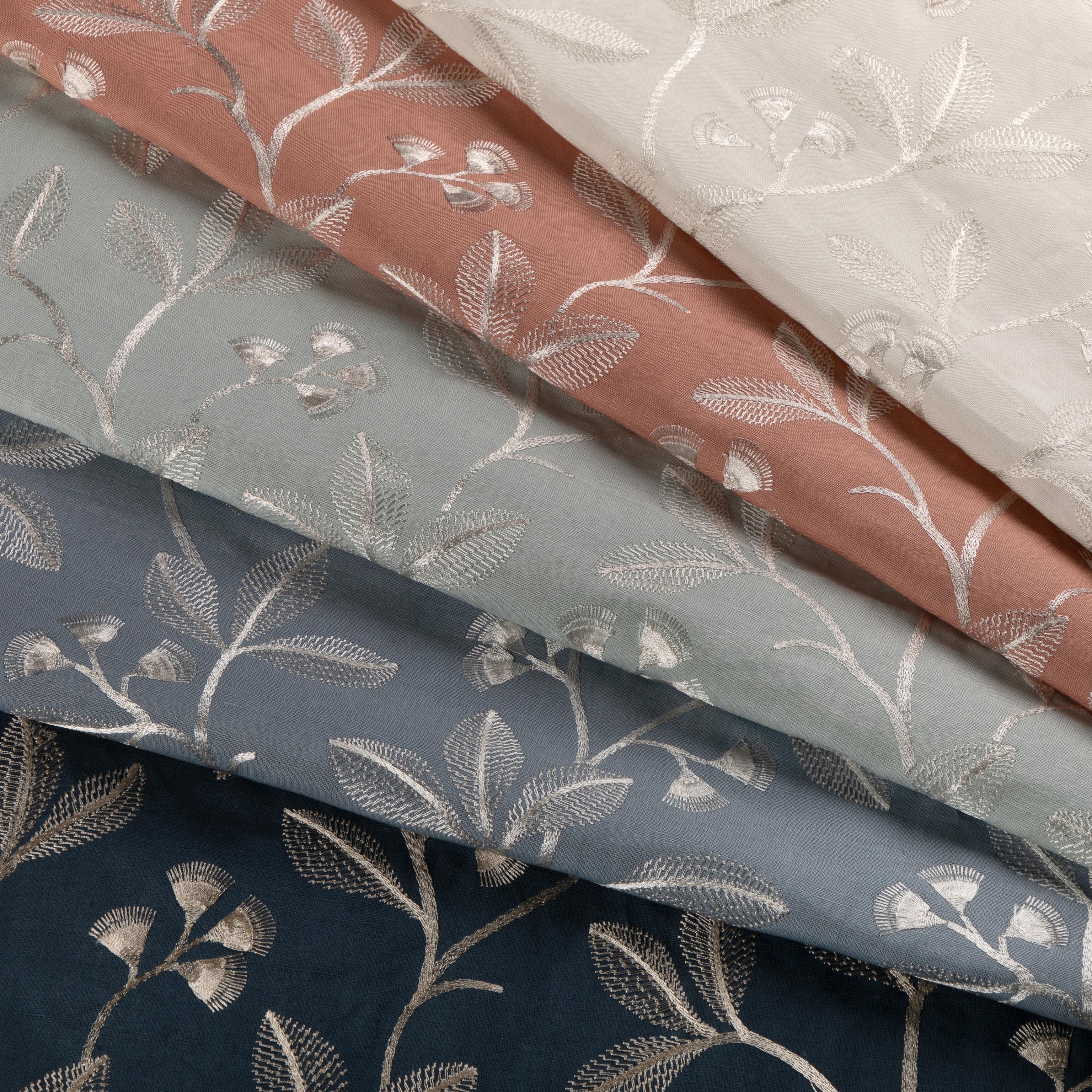 Lee Jofa Iris Embroidery Petal Drapery Fabric - Image 6