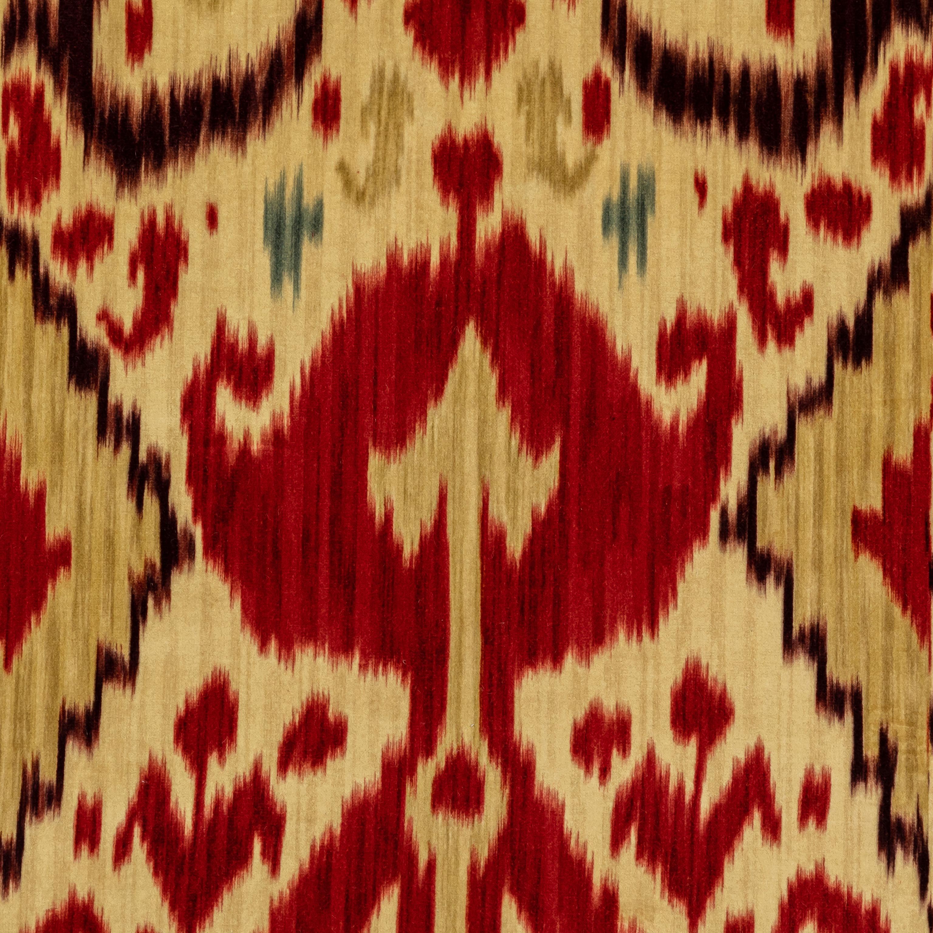 Lee Jofa Kamara Velvet Red Fabric - Image 3