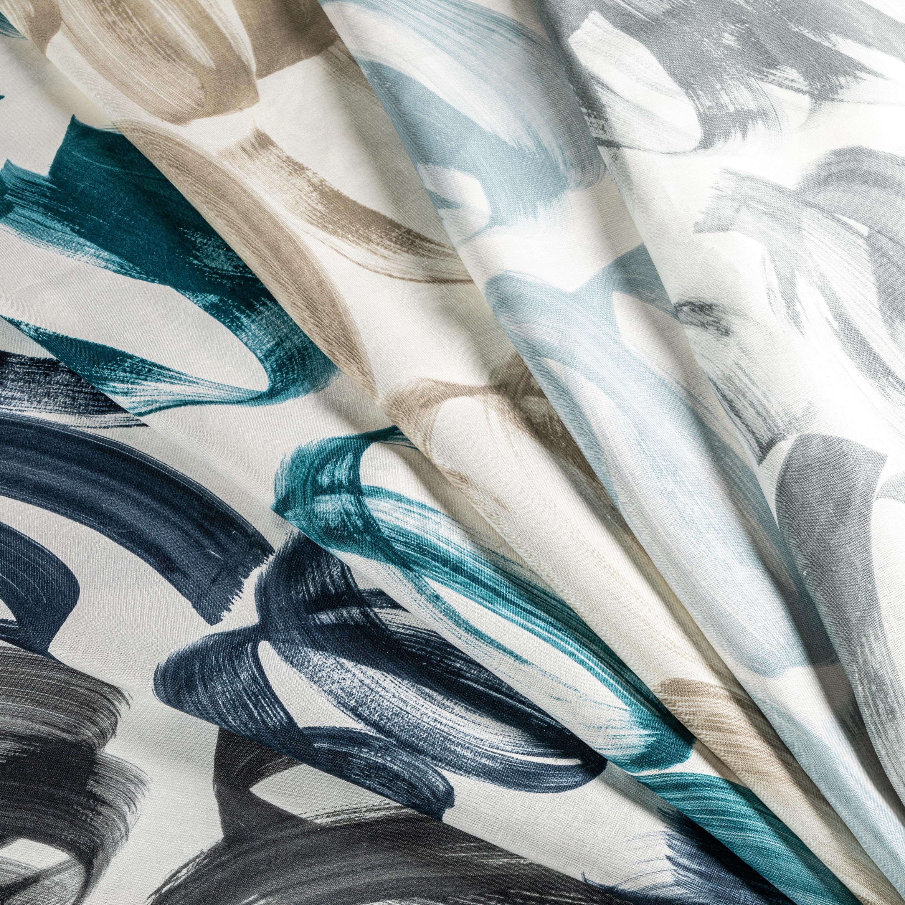Lee Jofa Laryo Print Indigo Fabric - Image 6