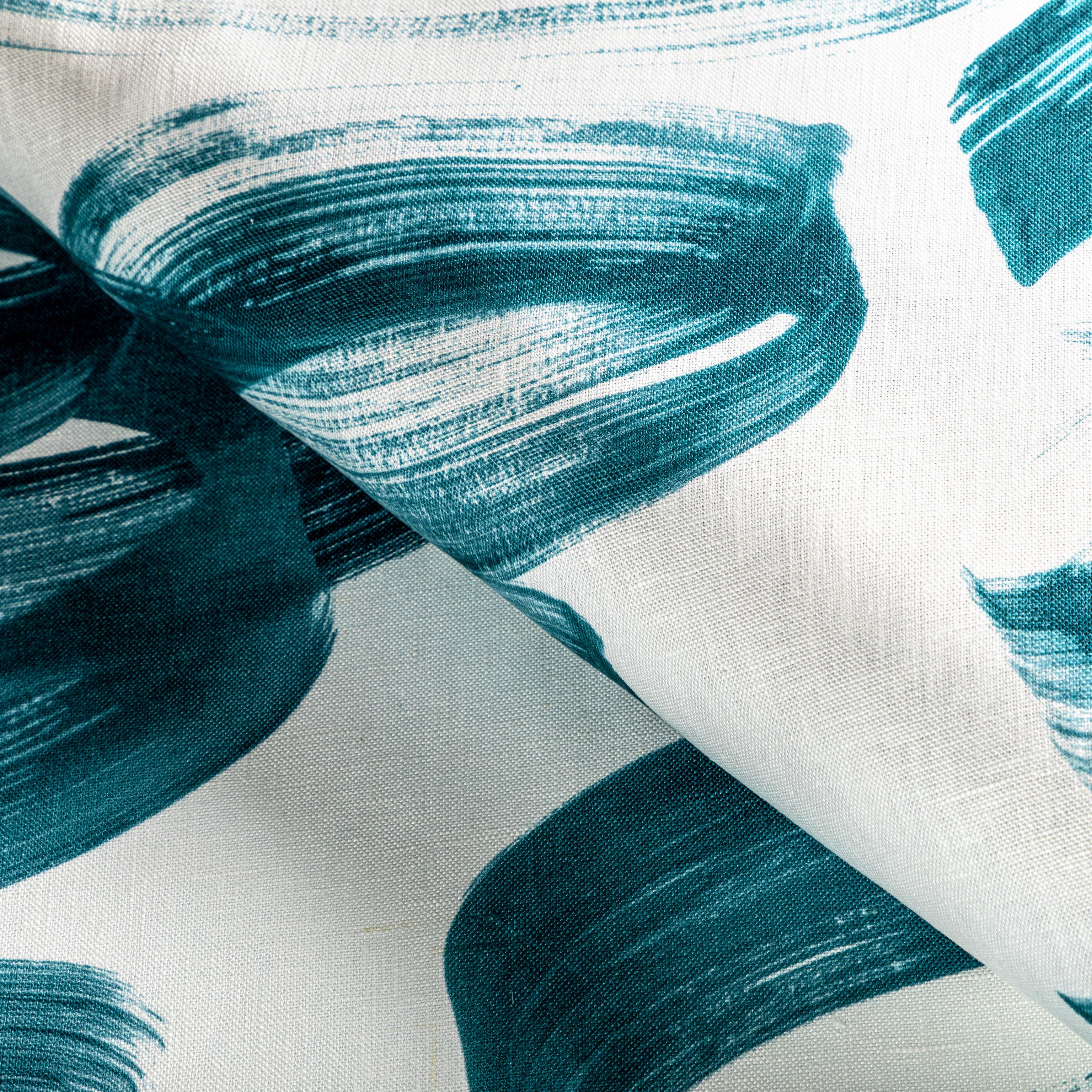 Lee Jofa Laryo Print Lagoon Fabric - Image 4