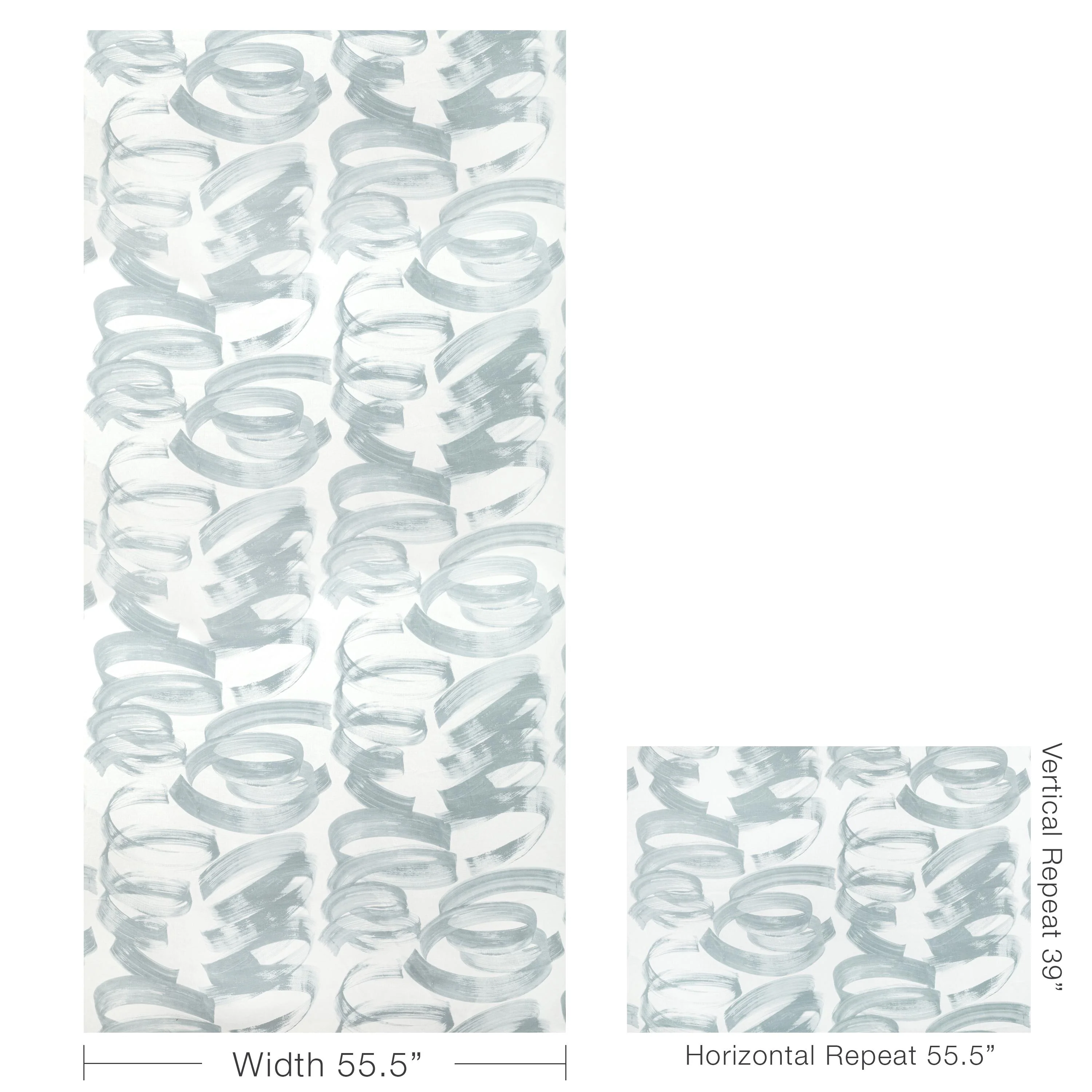 Lee Jofa Laryo Print Stone Fabric - Image 5