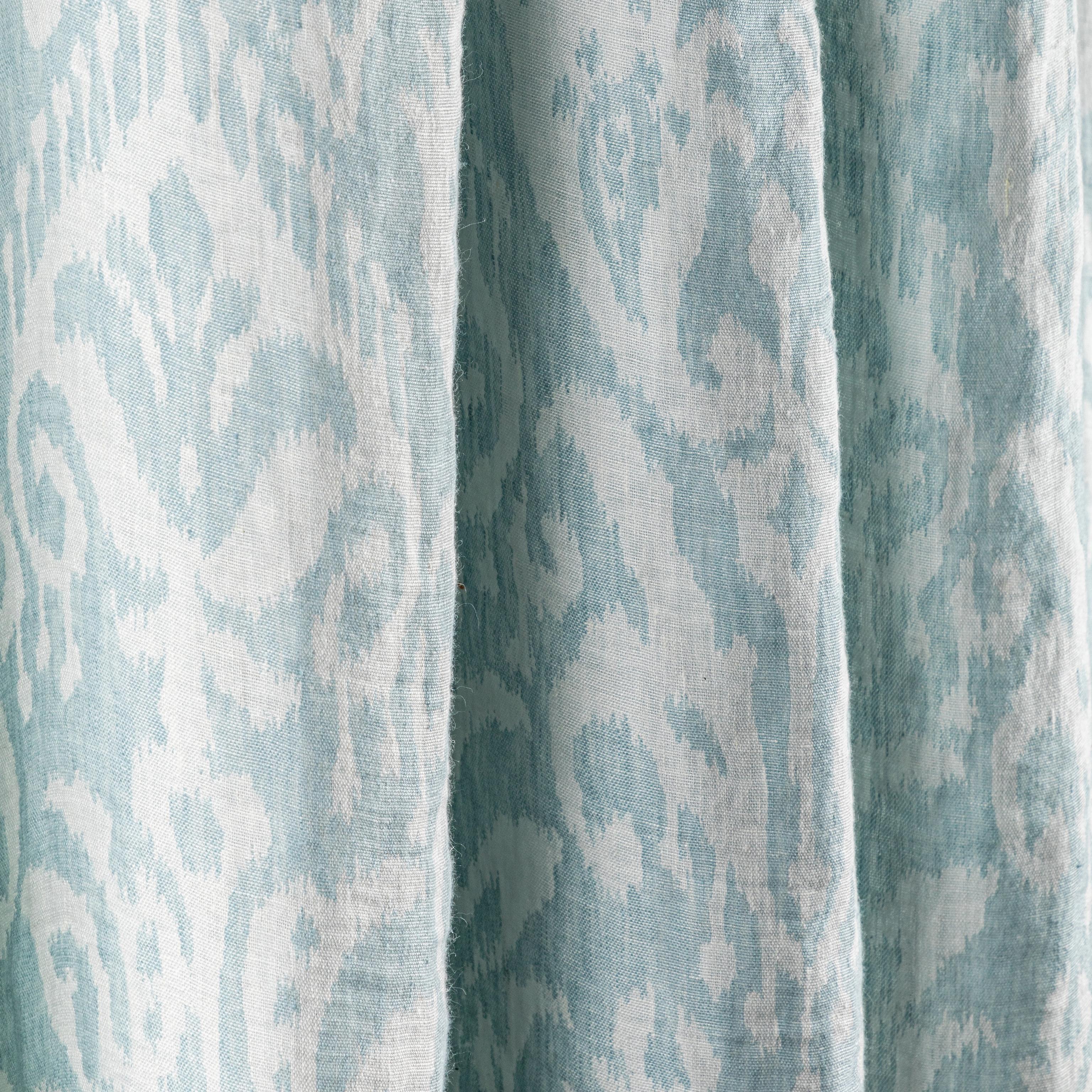 Lee Jofa Leandro Sheer Lagoon Drapery Fabric - Image 4