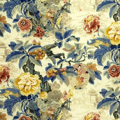 Lee Jofa Lee Jofa Chinese Lantern-Yellow Fabric