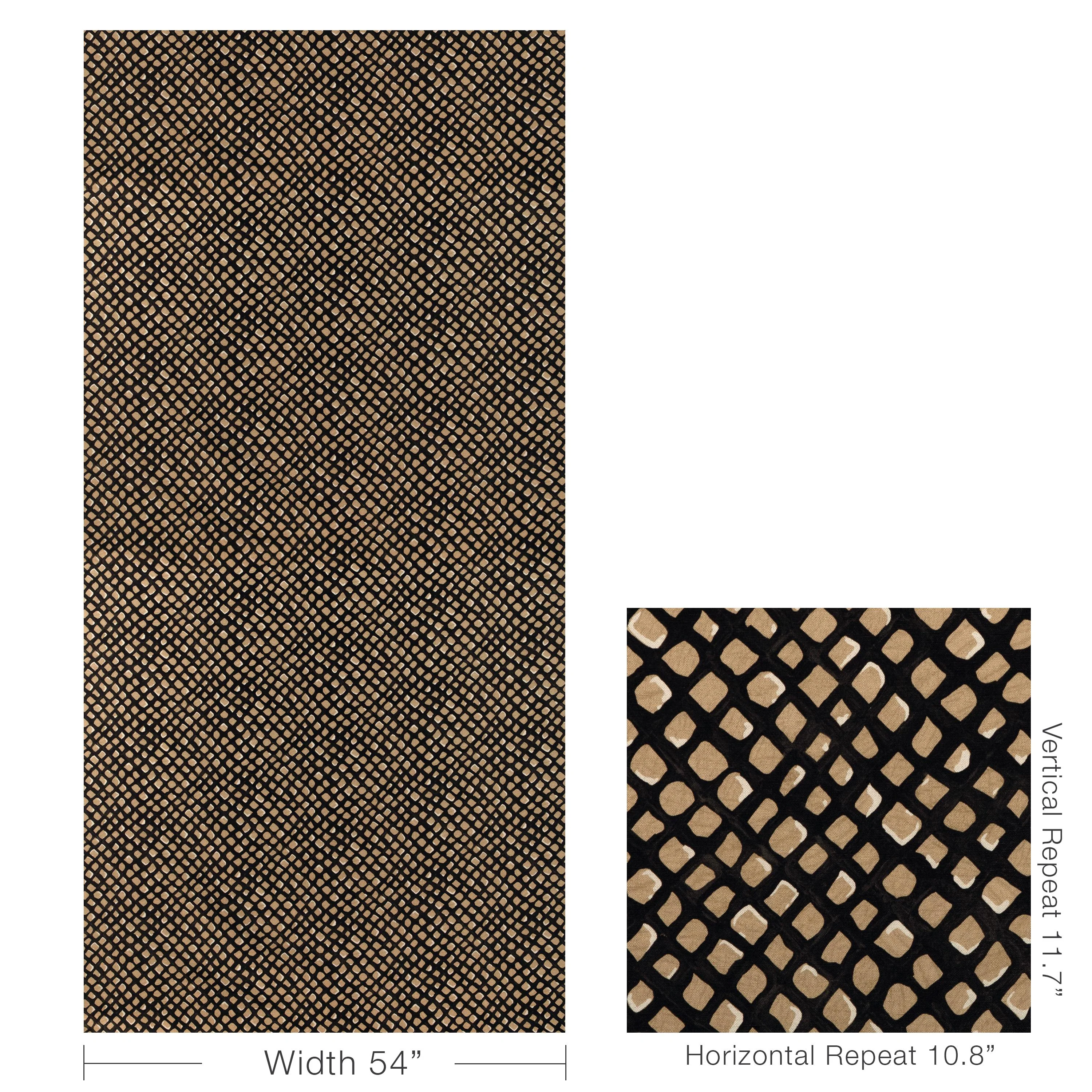 Lee Jofa Lenox Print Buff Fabric - Image 5