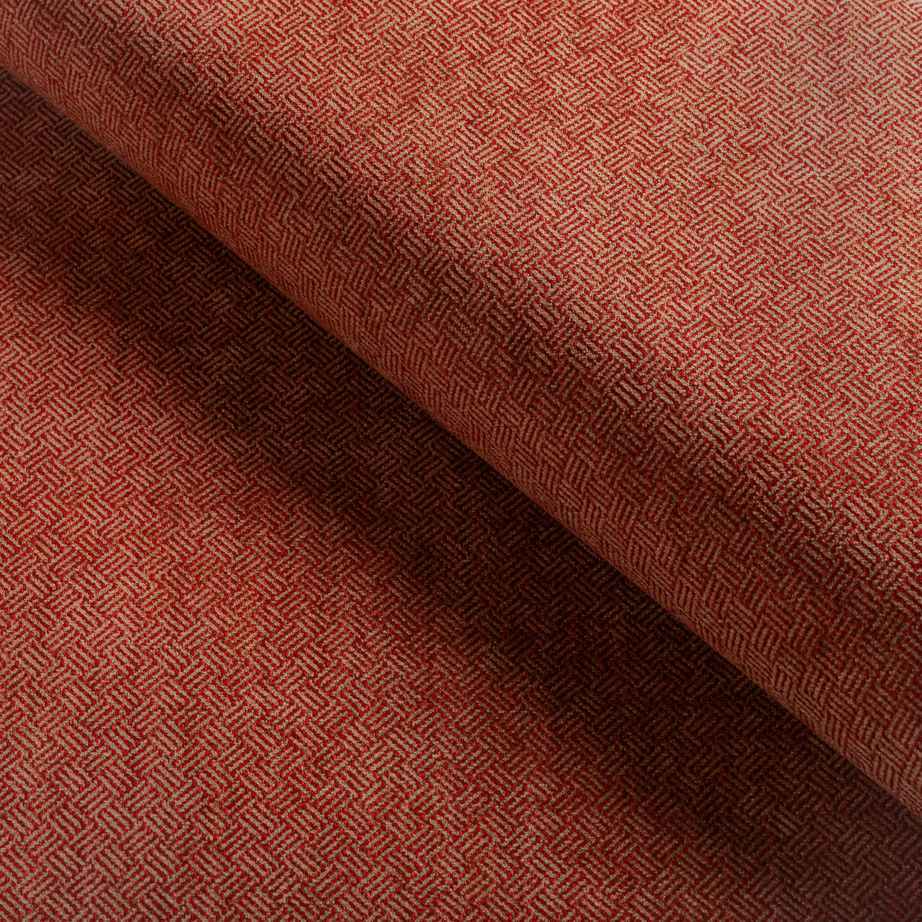 Lee Jofa Leon Weave Brick Upholstery Fabric - Image 4