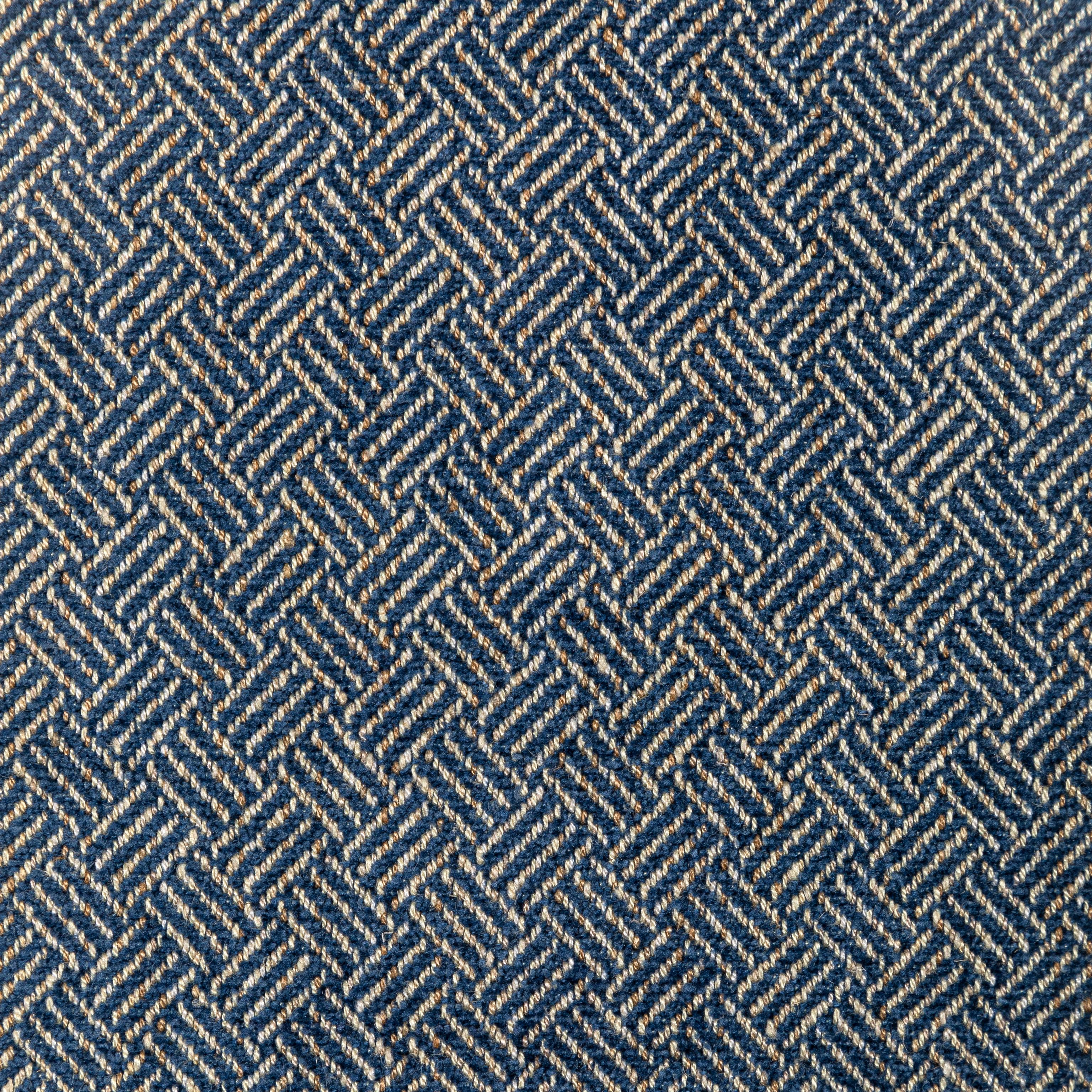 Lee Jofa Leon Weave Navy Upholstery Fabric - Image 3