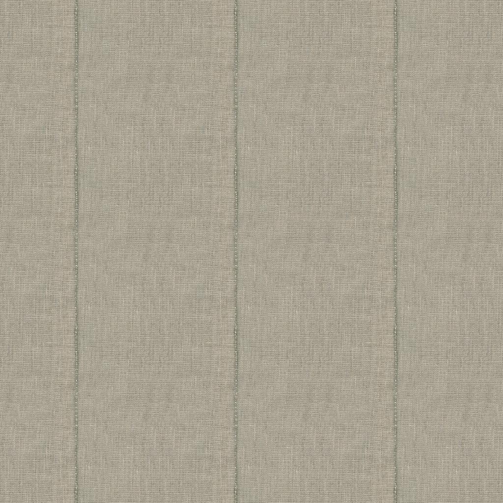 Lee Jofa Lux Embroidery Linen/Silver Drapery Fabric - Image 2