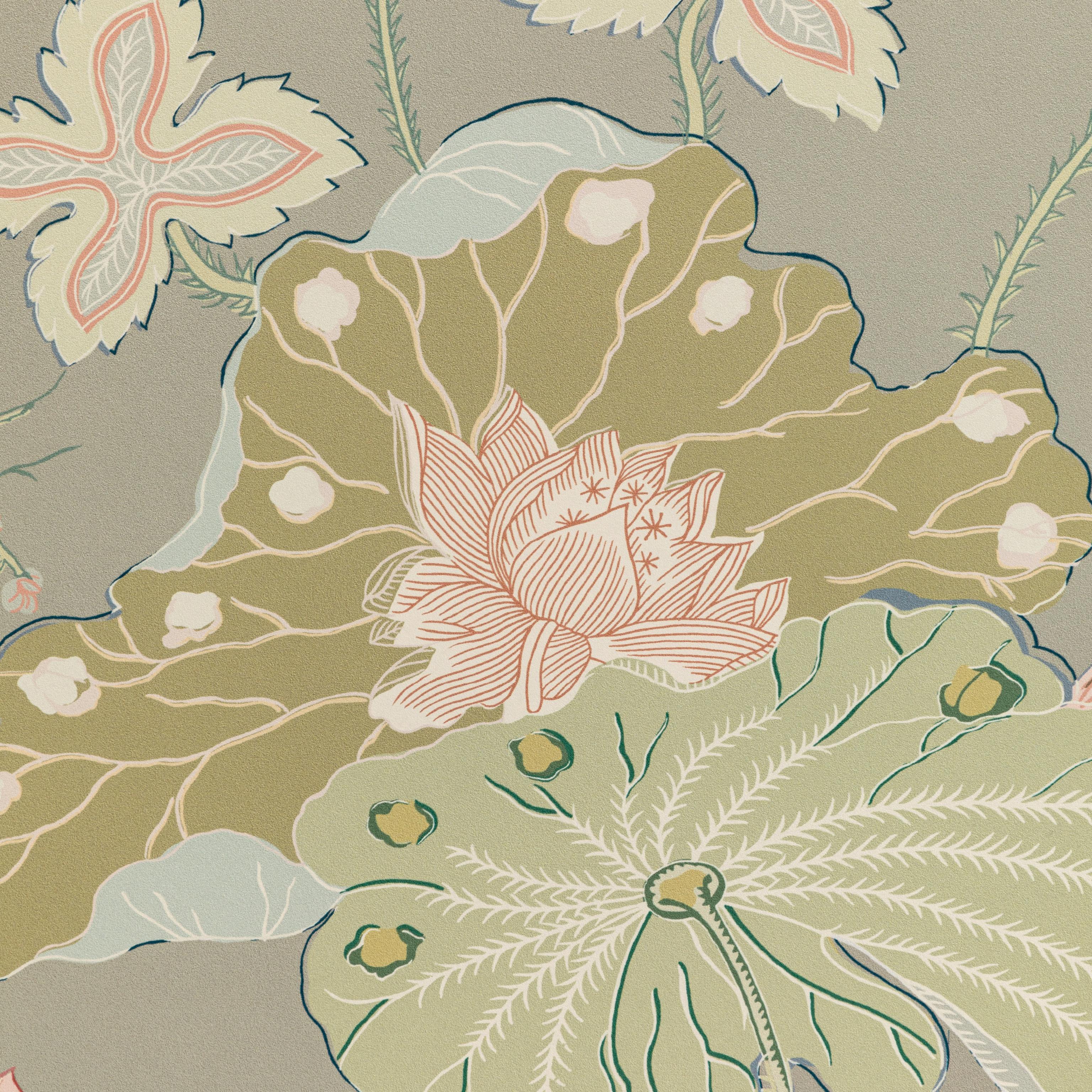 Lee Jofa Luzon Paper Fawn Wallpaper - Image 3