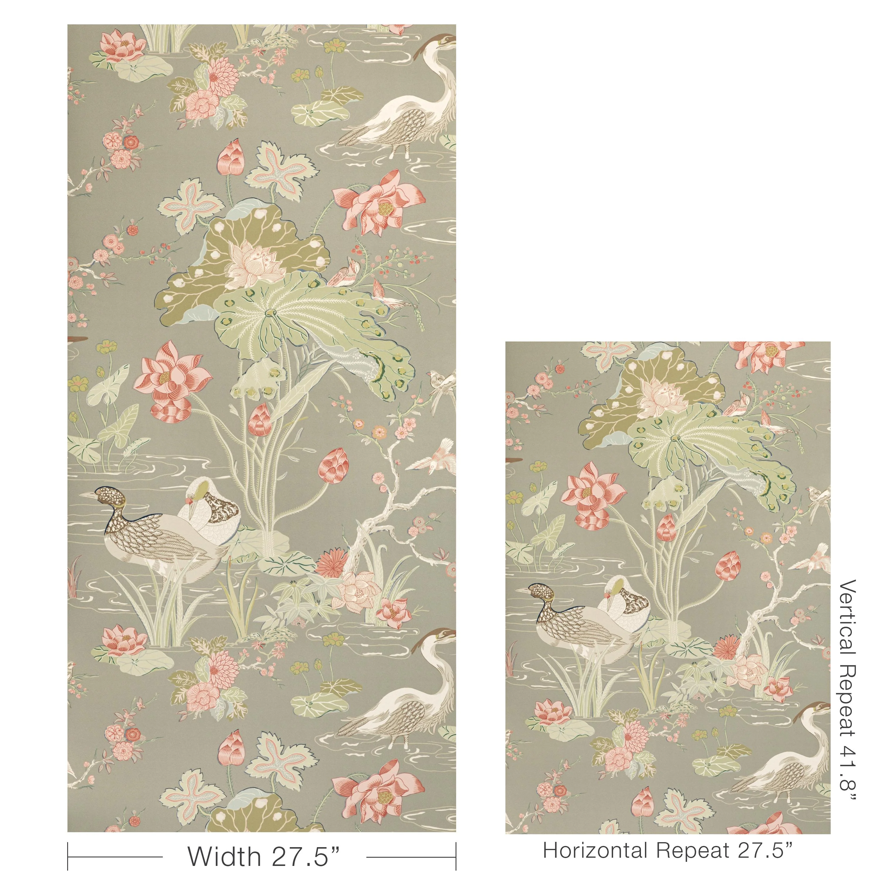 Lee Jofa Luzon Paper Fawn Wallpaper - Image 5