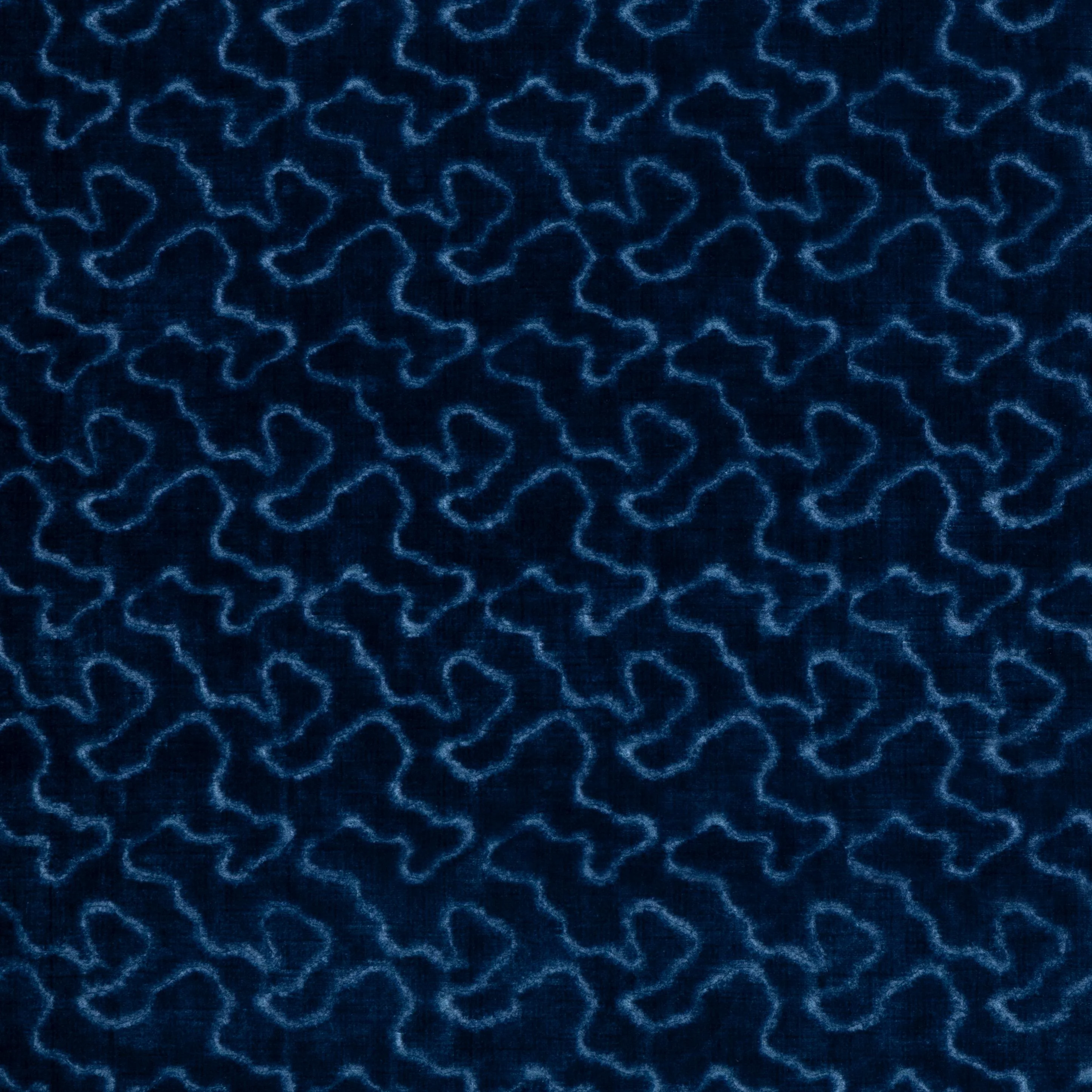 Lee Jofa Marlowe Velvet Blue Upholstery Fabric