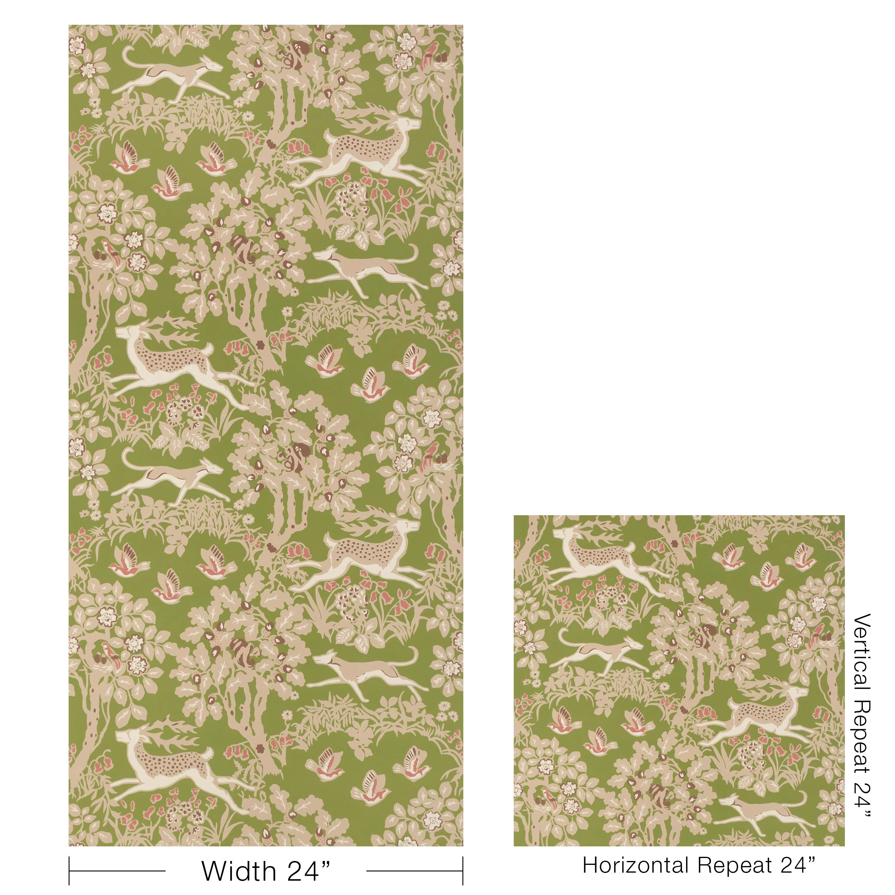 Lee Jofa Mille Fleur Wp Juniper Wallpaper - Image 5