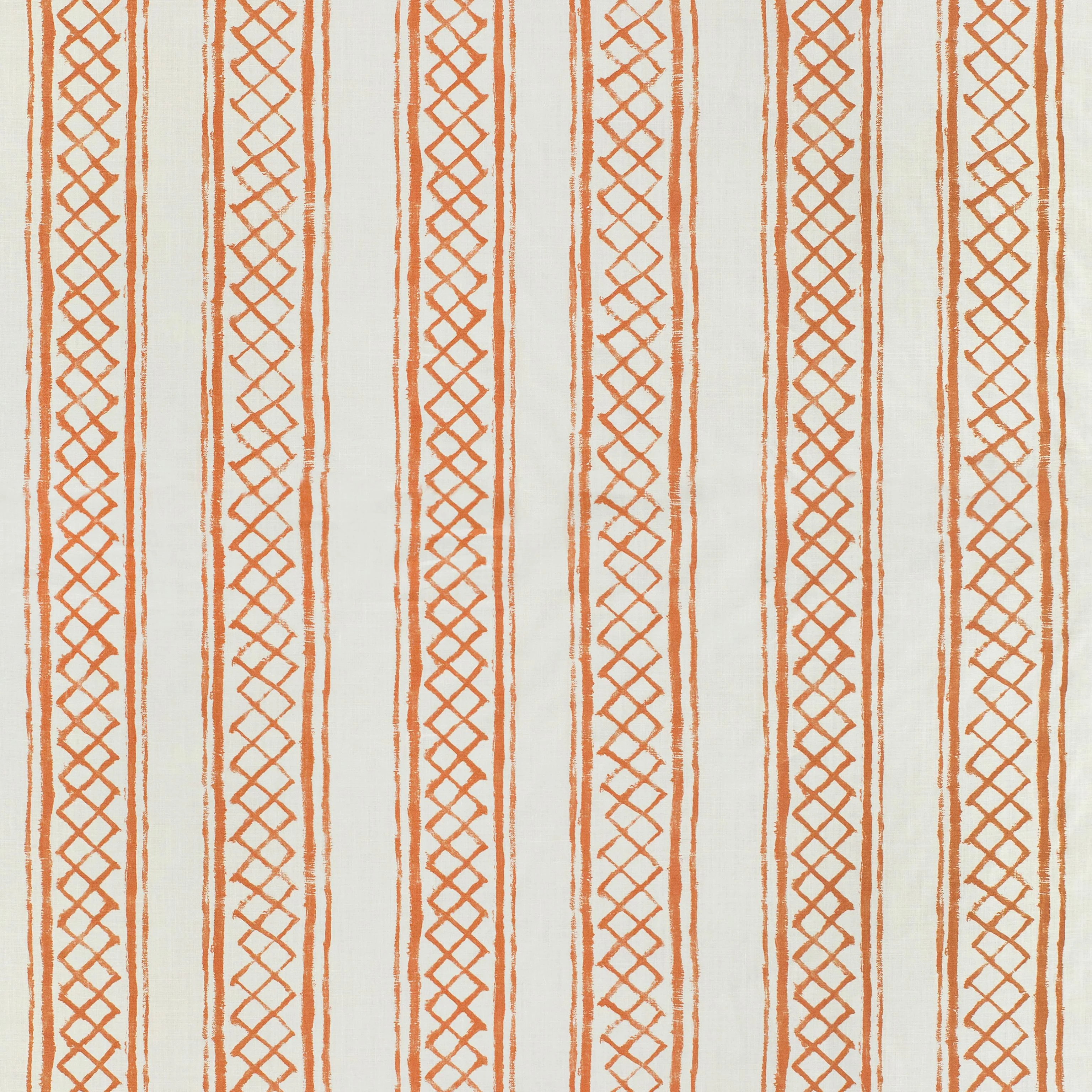 Lee Jofa Milos Stripe Terracotta Fabric