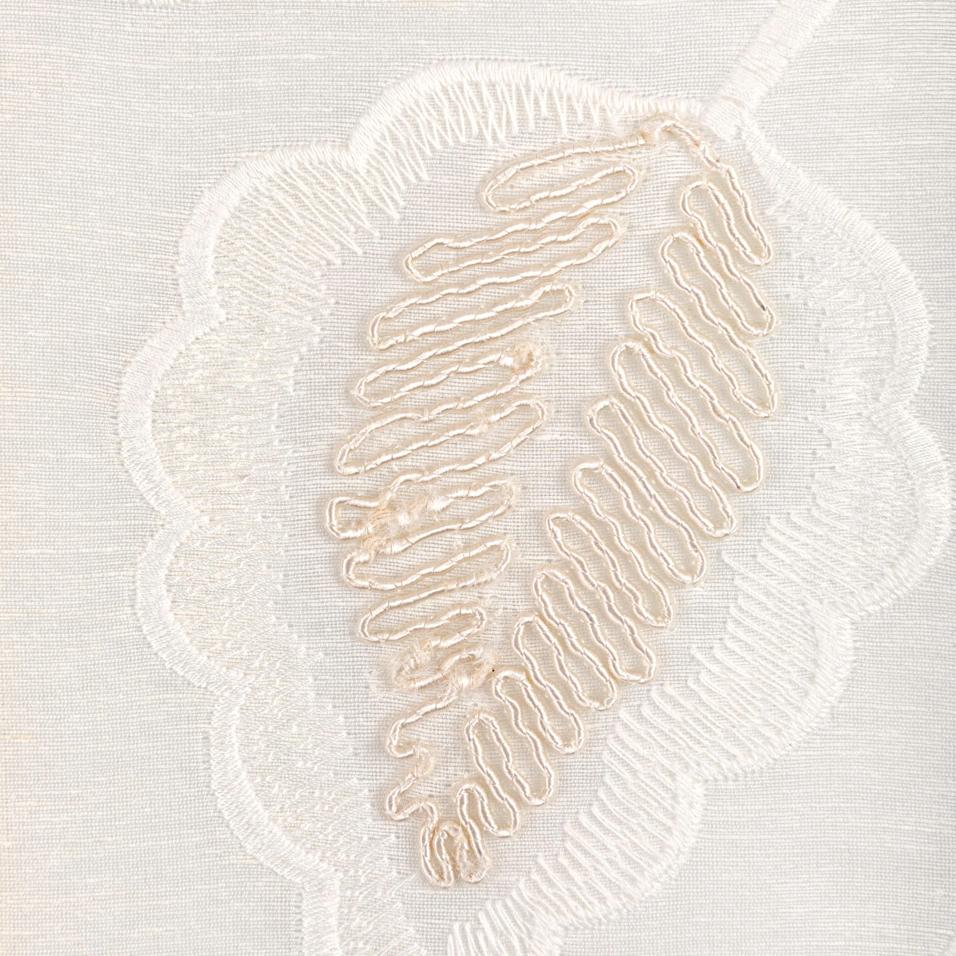 Lee Jofa Miramar Sheer Ecru Drapery Fabric - Image 3