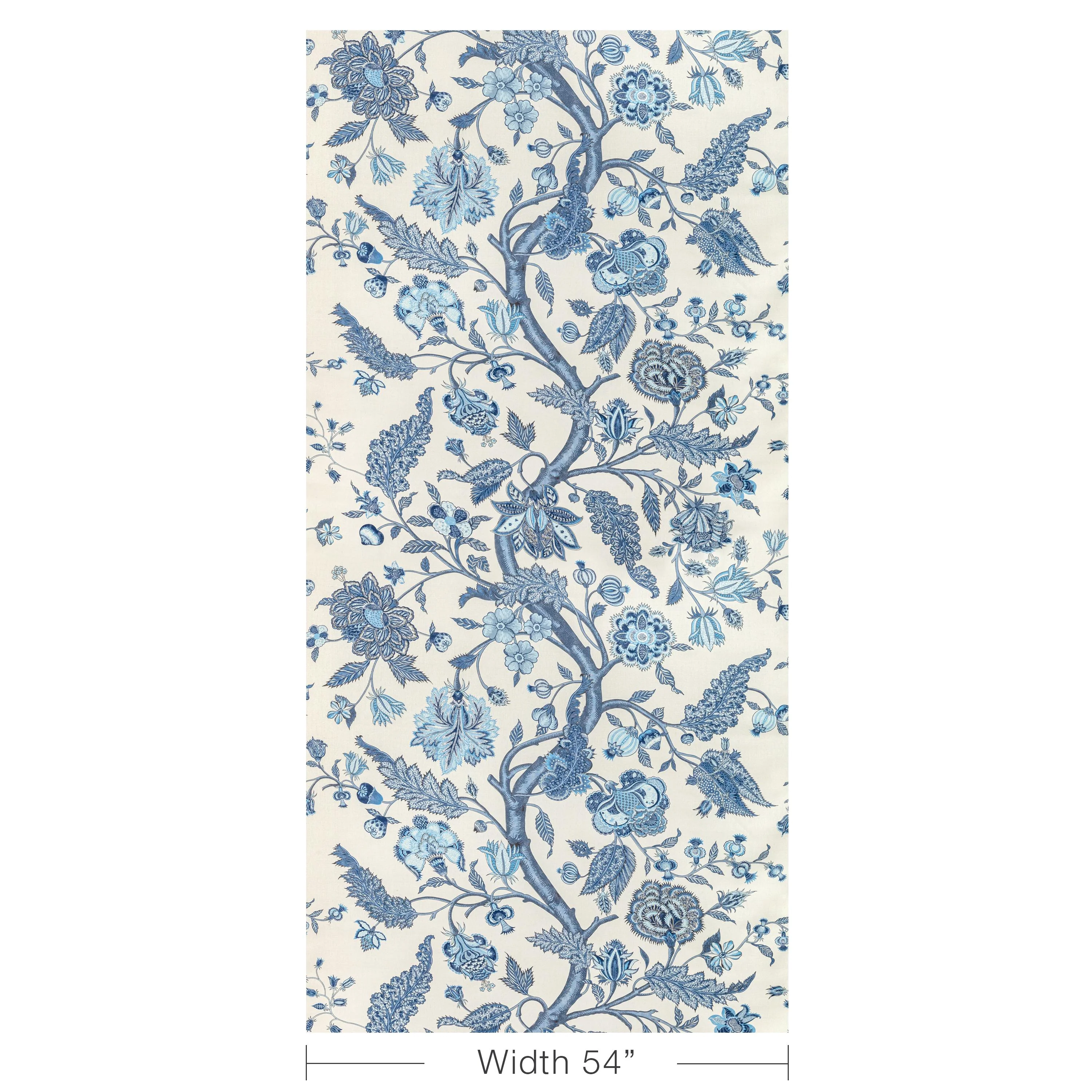 Lee Jofa Palampore Print Delft Fabric - Image 5