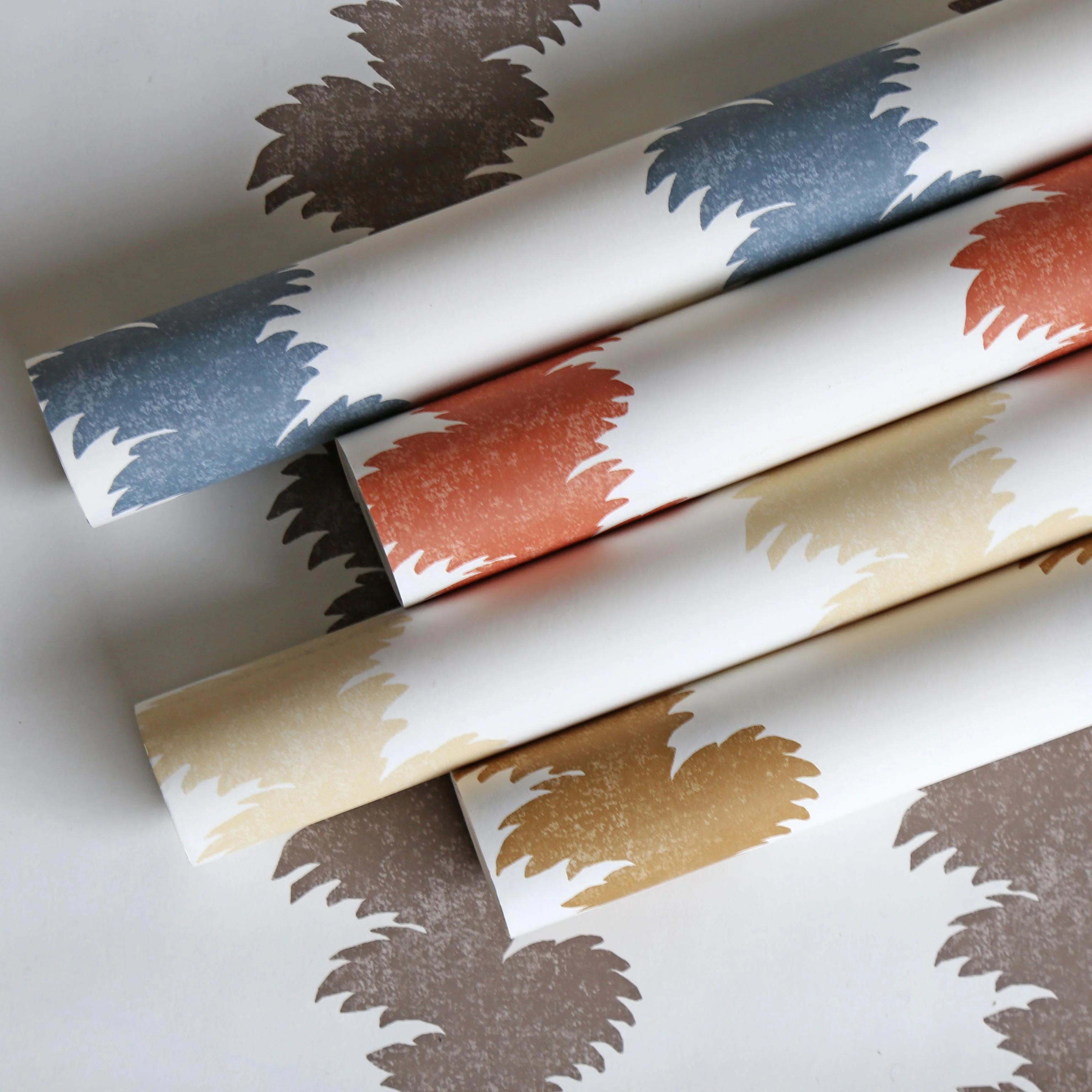 Lee Jofa Palmyra Wp Orange Wallpaper - Image 3