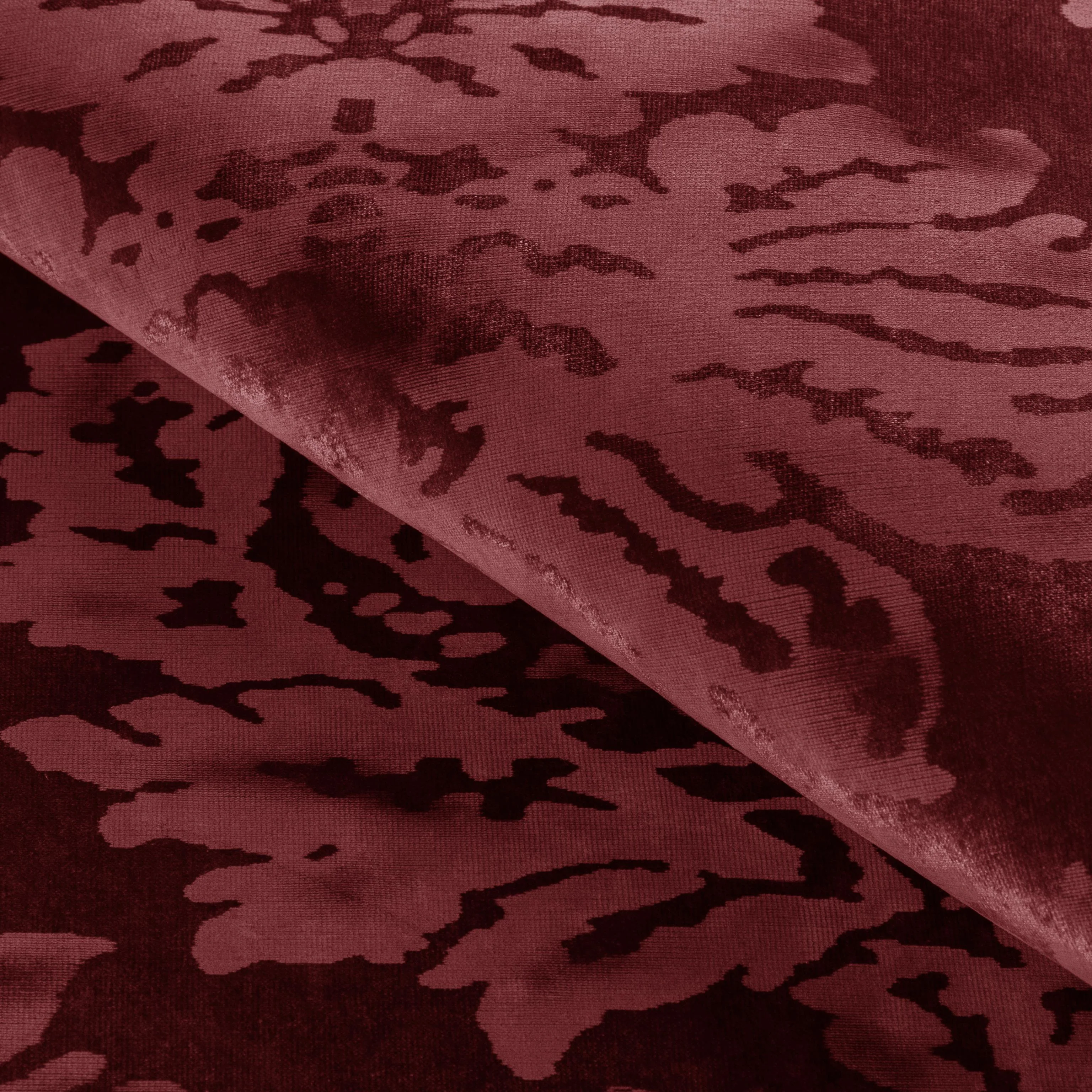 Lee Jofa Parham Velvet Ruby Upholstery Fabric - Image 4