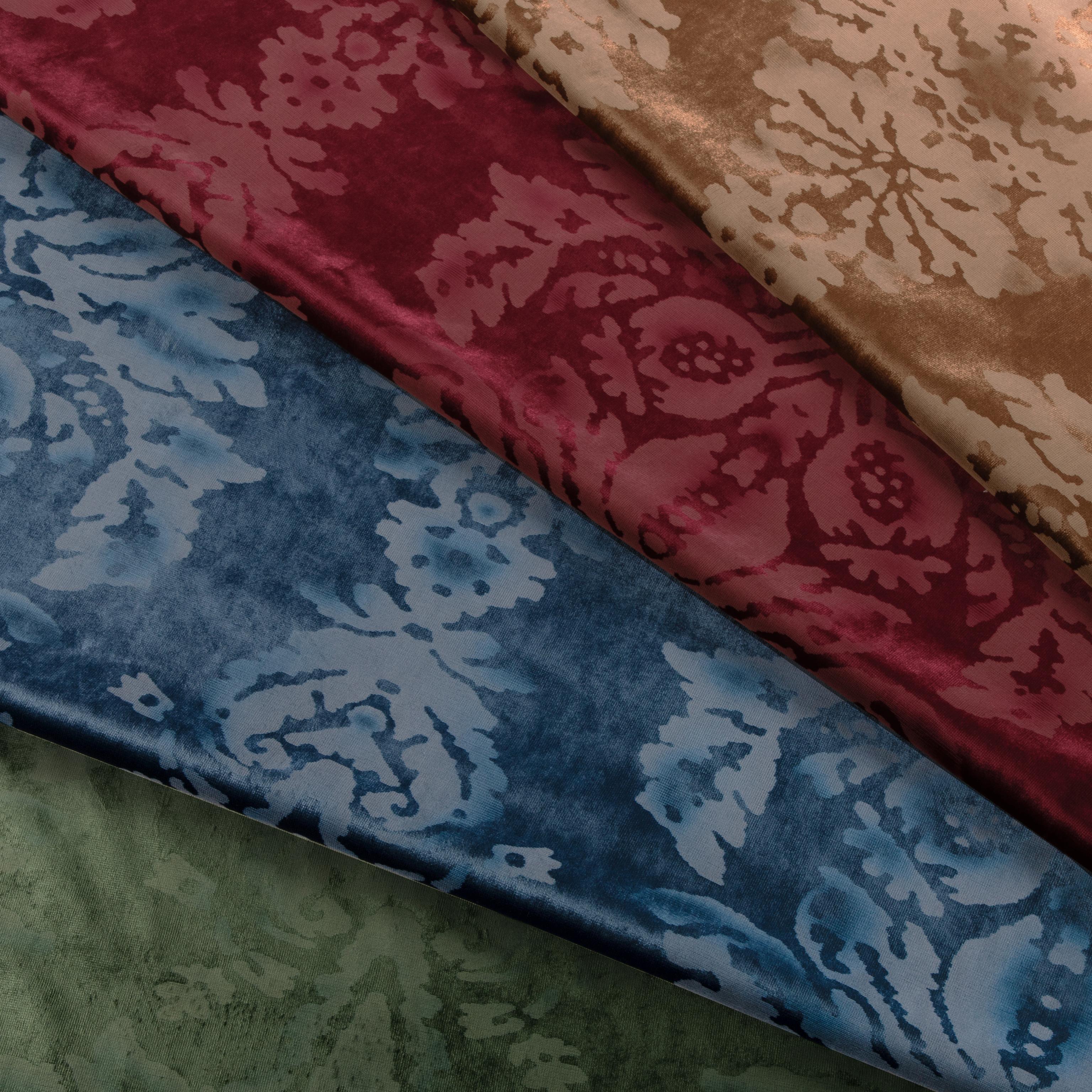 Lee Jofa Parham Velvet Ruby Upholstery Fabric - Image 6