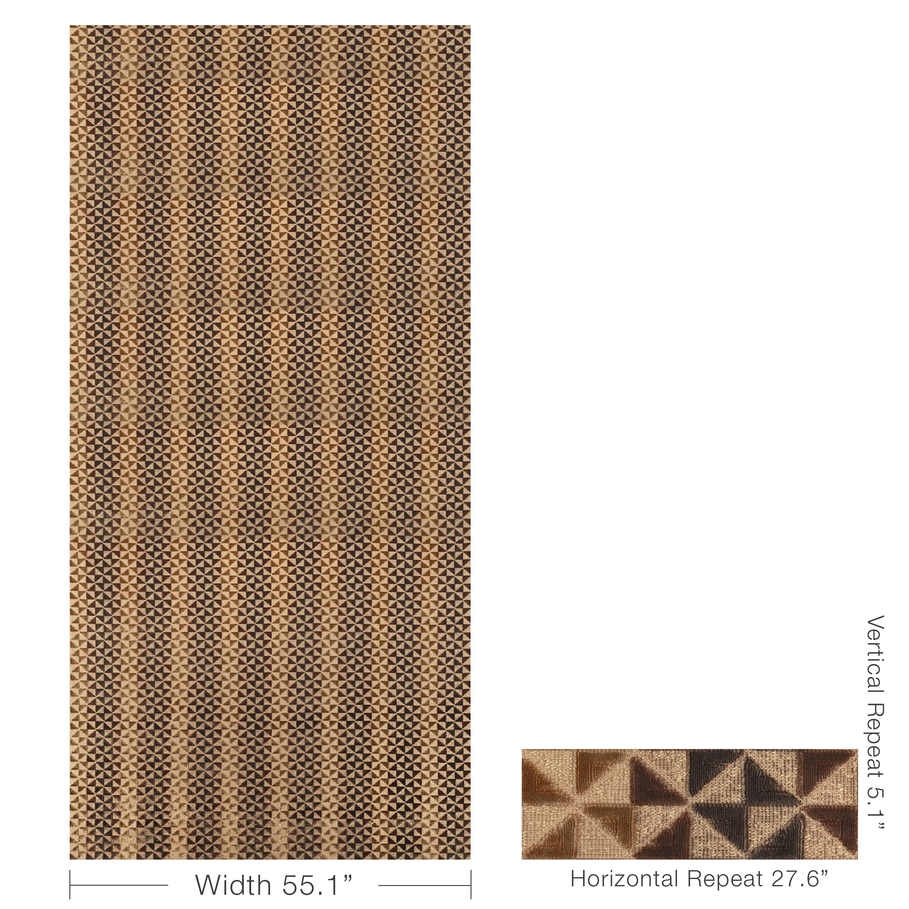 Lee Jofa Prisma Velvet Cappuccino Upholstery Fabric - Image 5