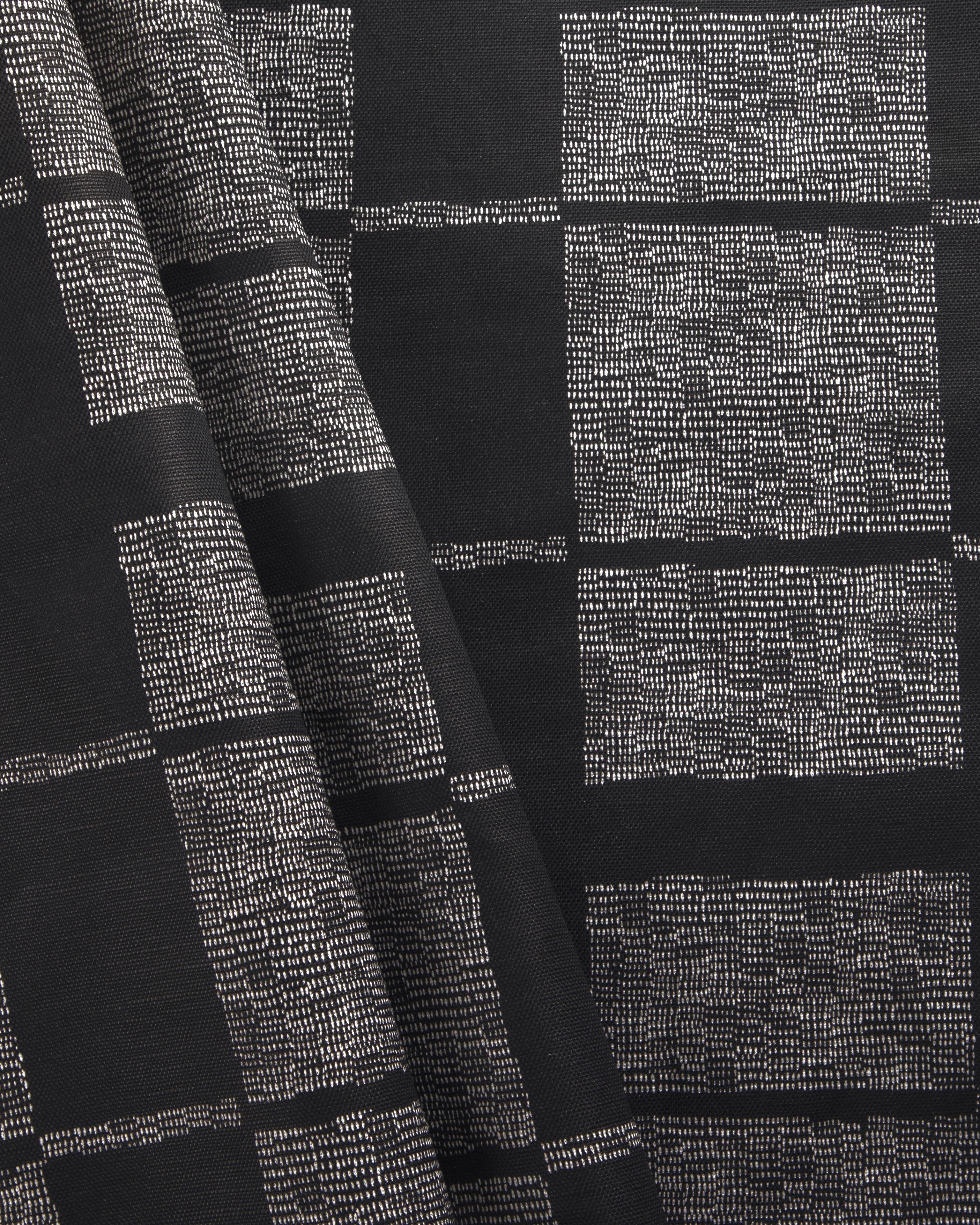 Lee Jofa Reed Black/Oyster Fabric - Image 4