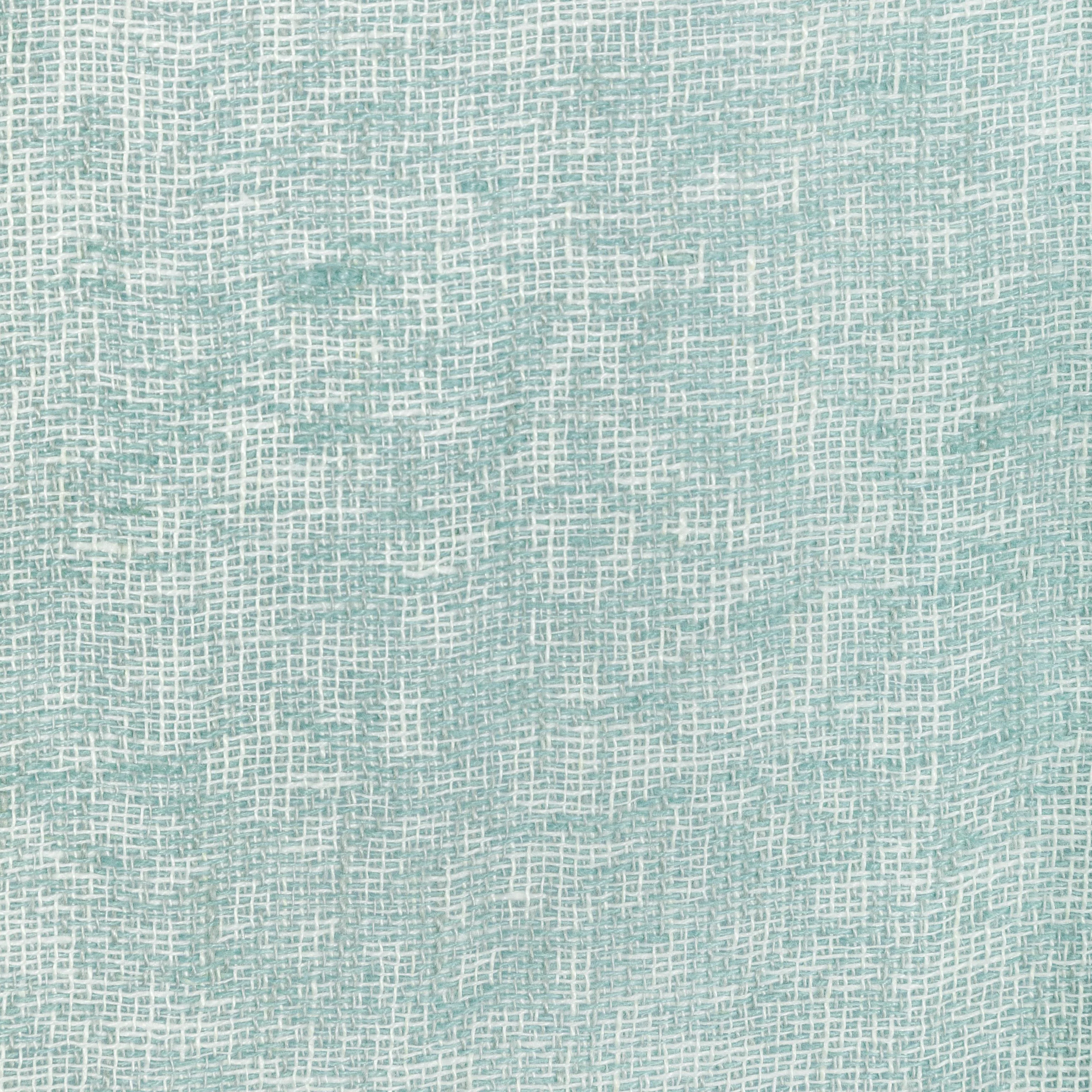 Lee Jofa Romona Sheer Aqua Drapery Fabric - Image 3