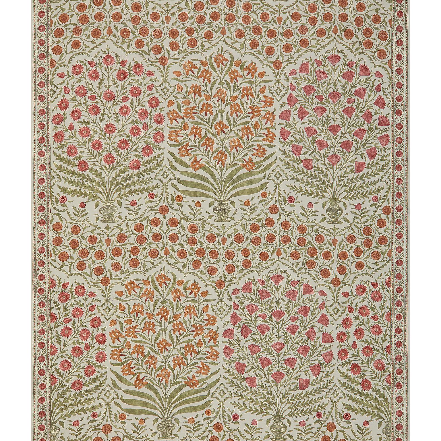 Lee Jofa Sameera Spice/Berry Fabric - Image 2