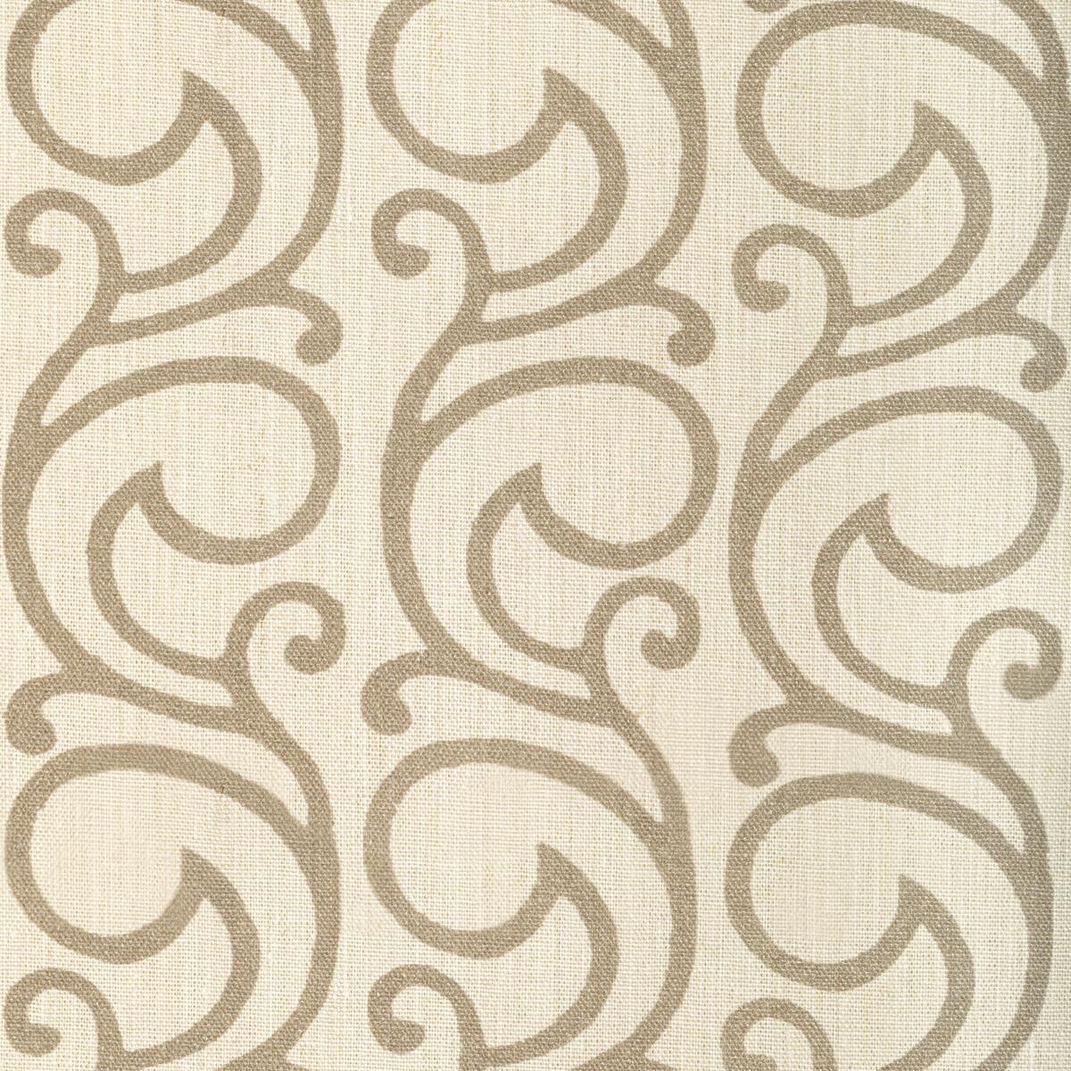 Lee Jofa Serendipity Scroll Oak Fabric - Image 7