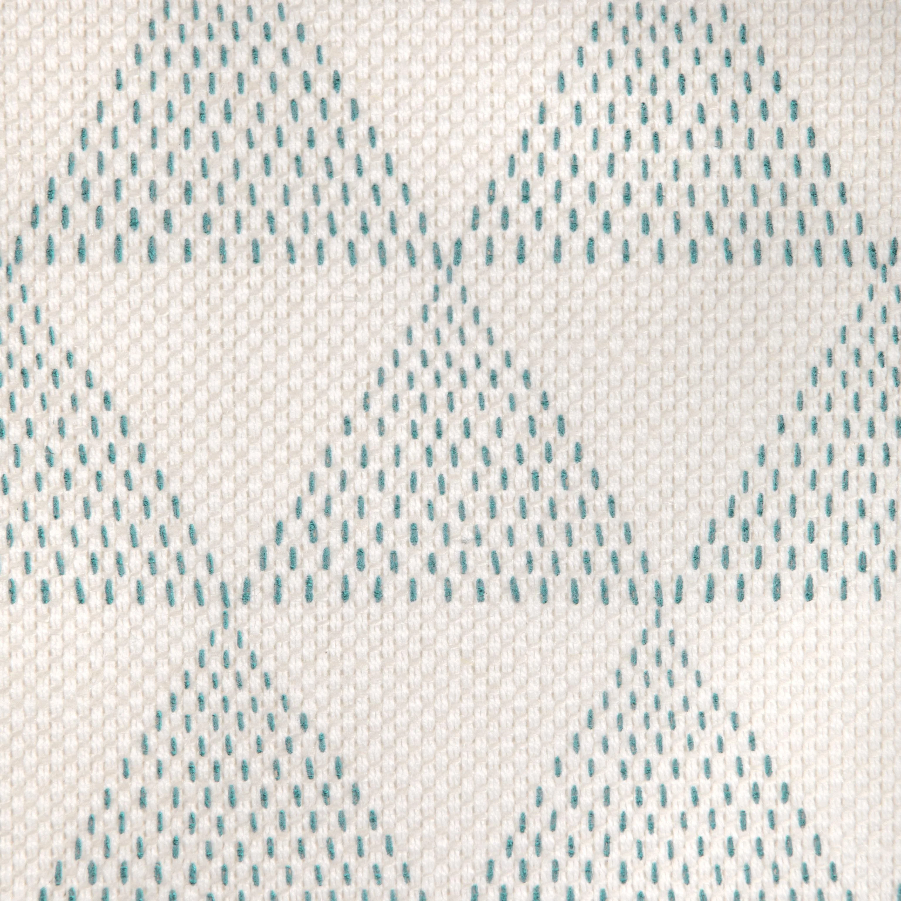 Lee Jofa Shale Teal/Oyster Fabric - Image 3