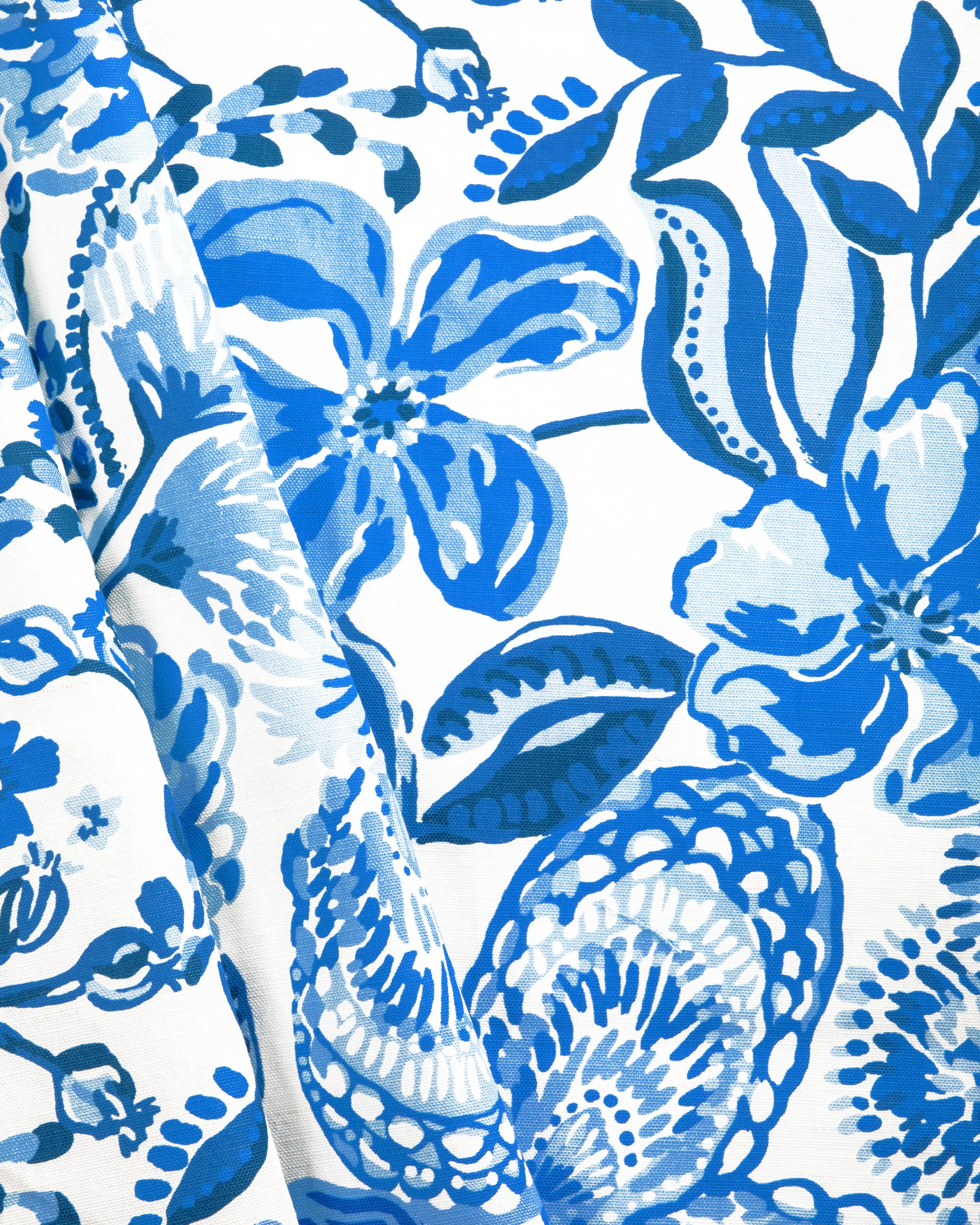 Lee Jofa She'S Got Sol Indigo Fabric - Image 4
