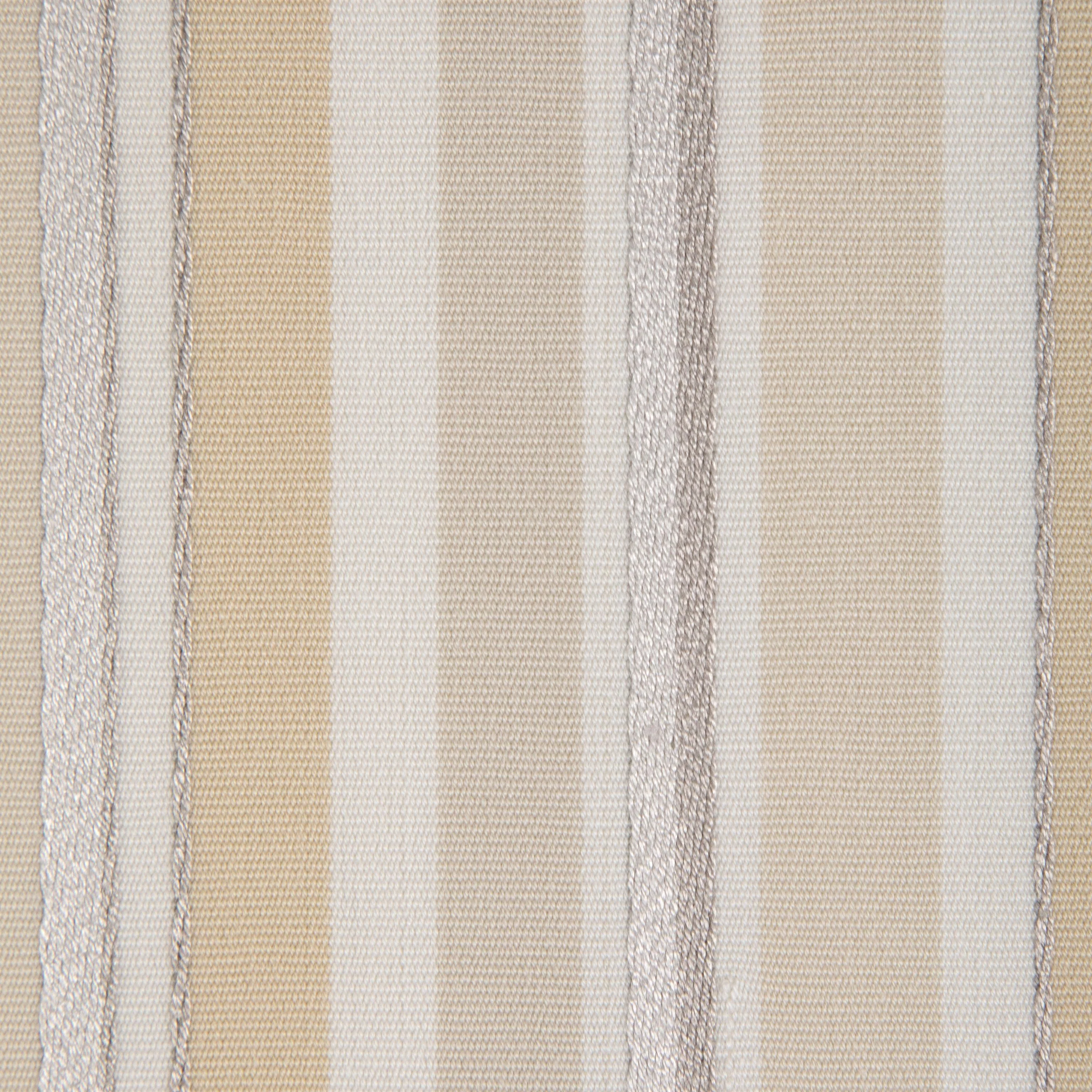 Lee Jofa Siders Stripe Sand/Stone Drapery Fabric - Image 3