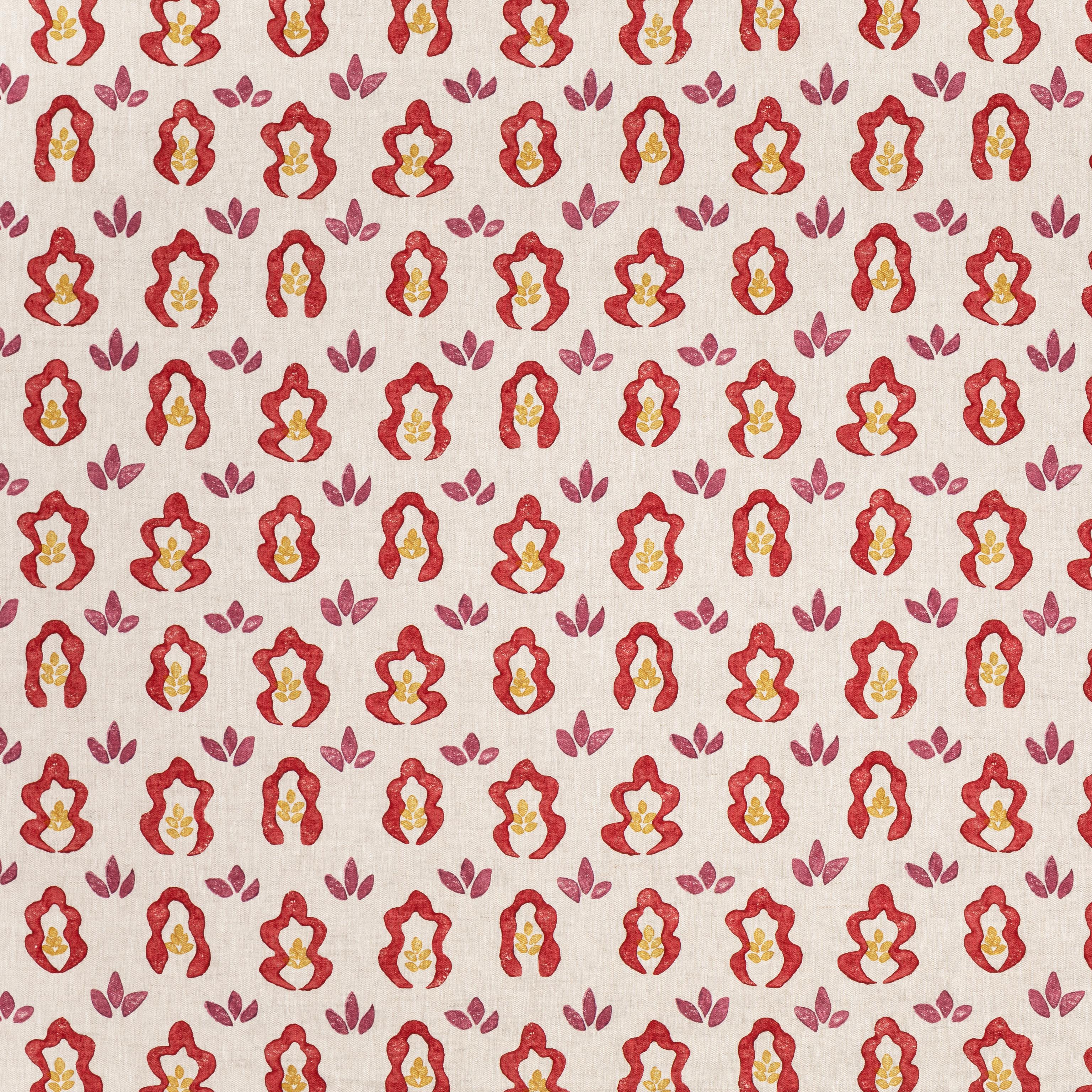 Lee Jofa Springfield Red Fabric - Image 2