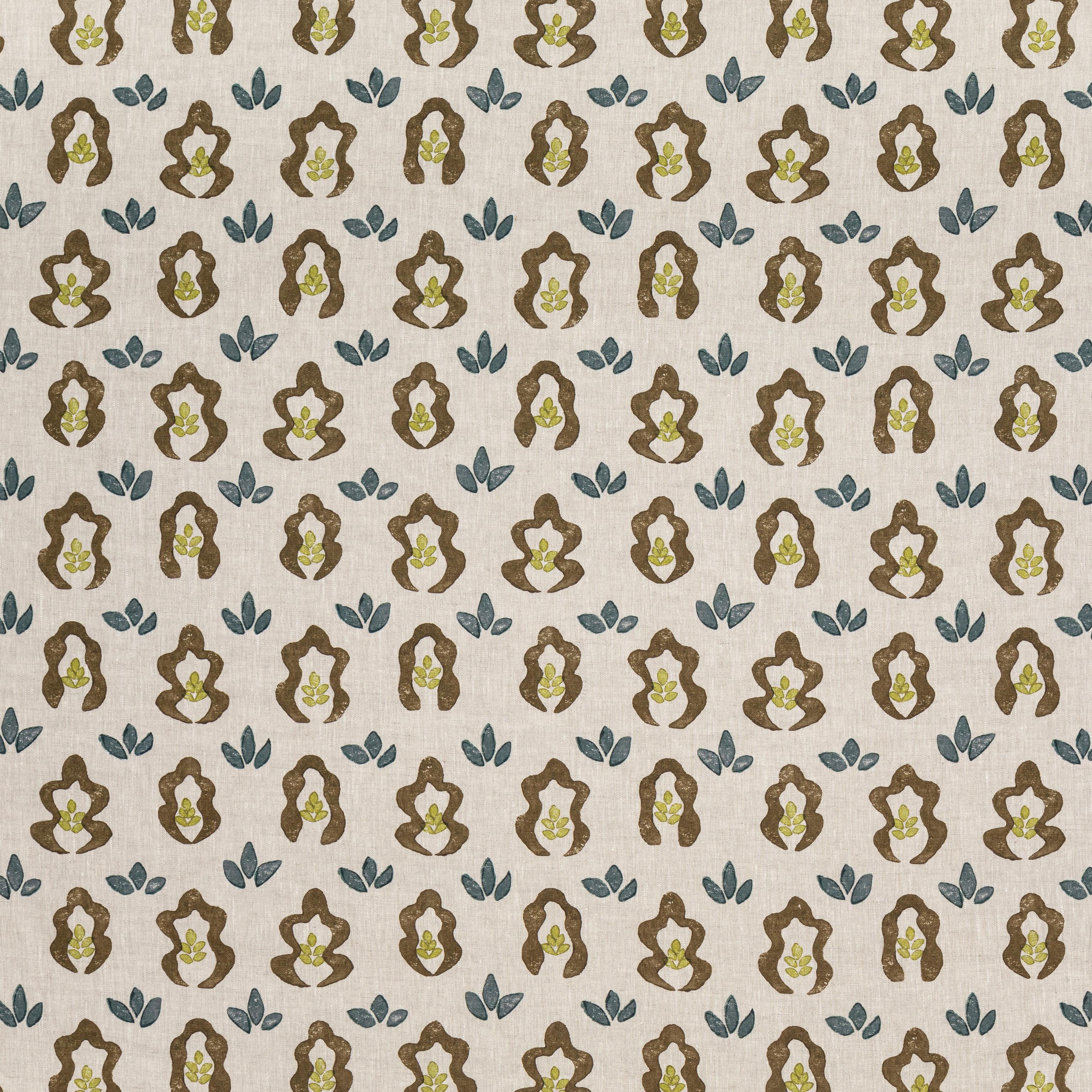 Lee Jofa Springfield Walnut Fabric - Image 2