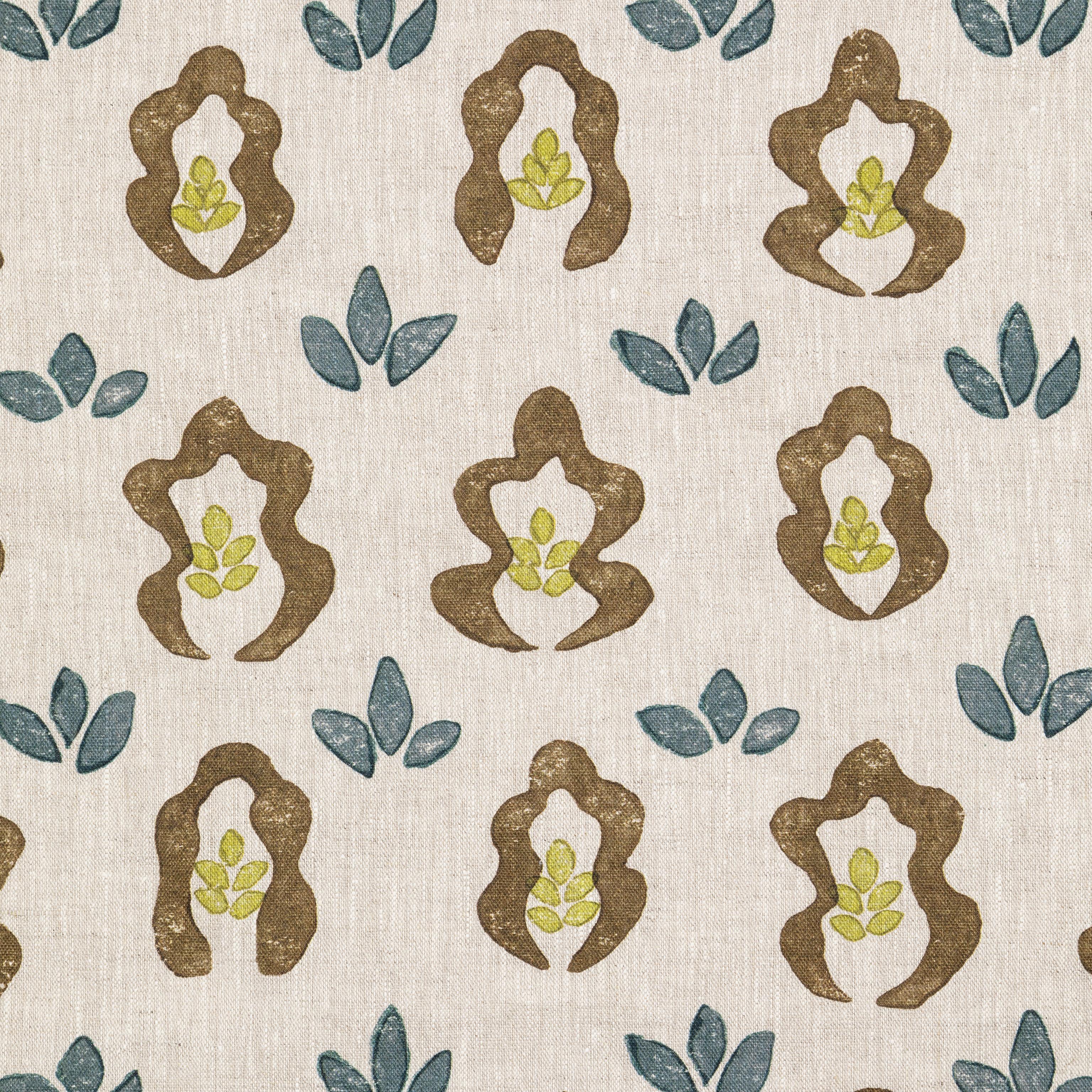 Lee Jofa Springfield Walnut Fabric - Image 3