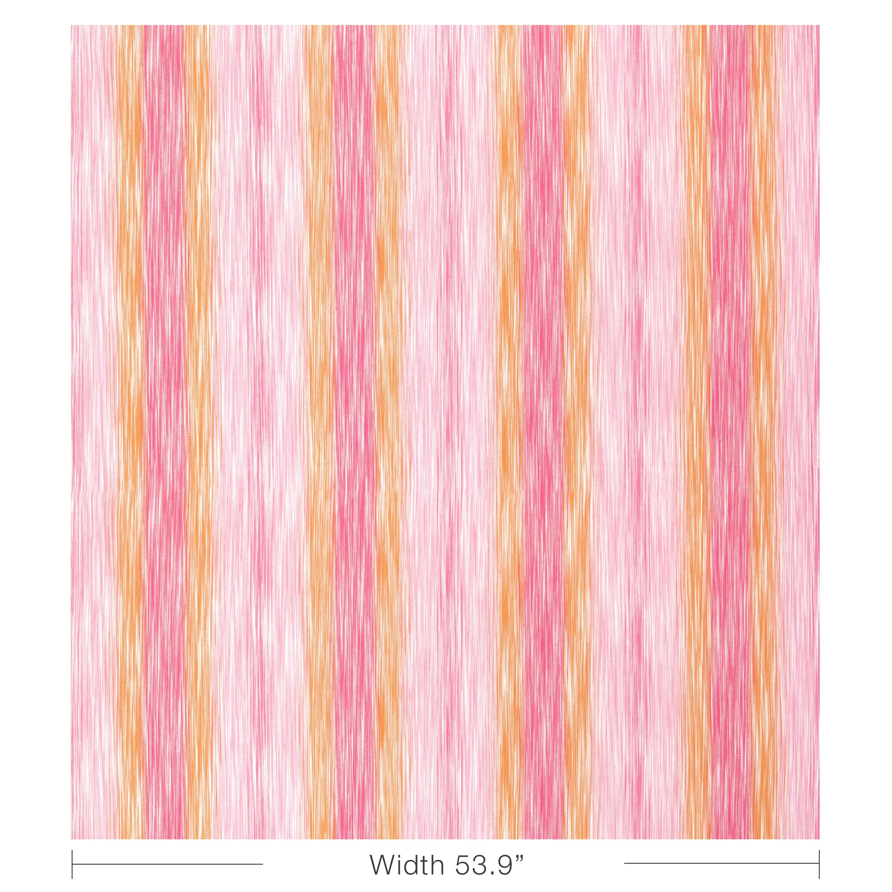 Lee Jofa Sunny Stripe Pink Upholstery Fabric - Image 5