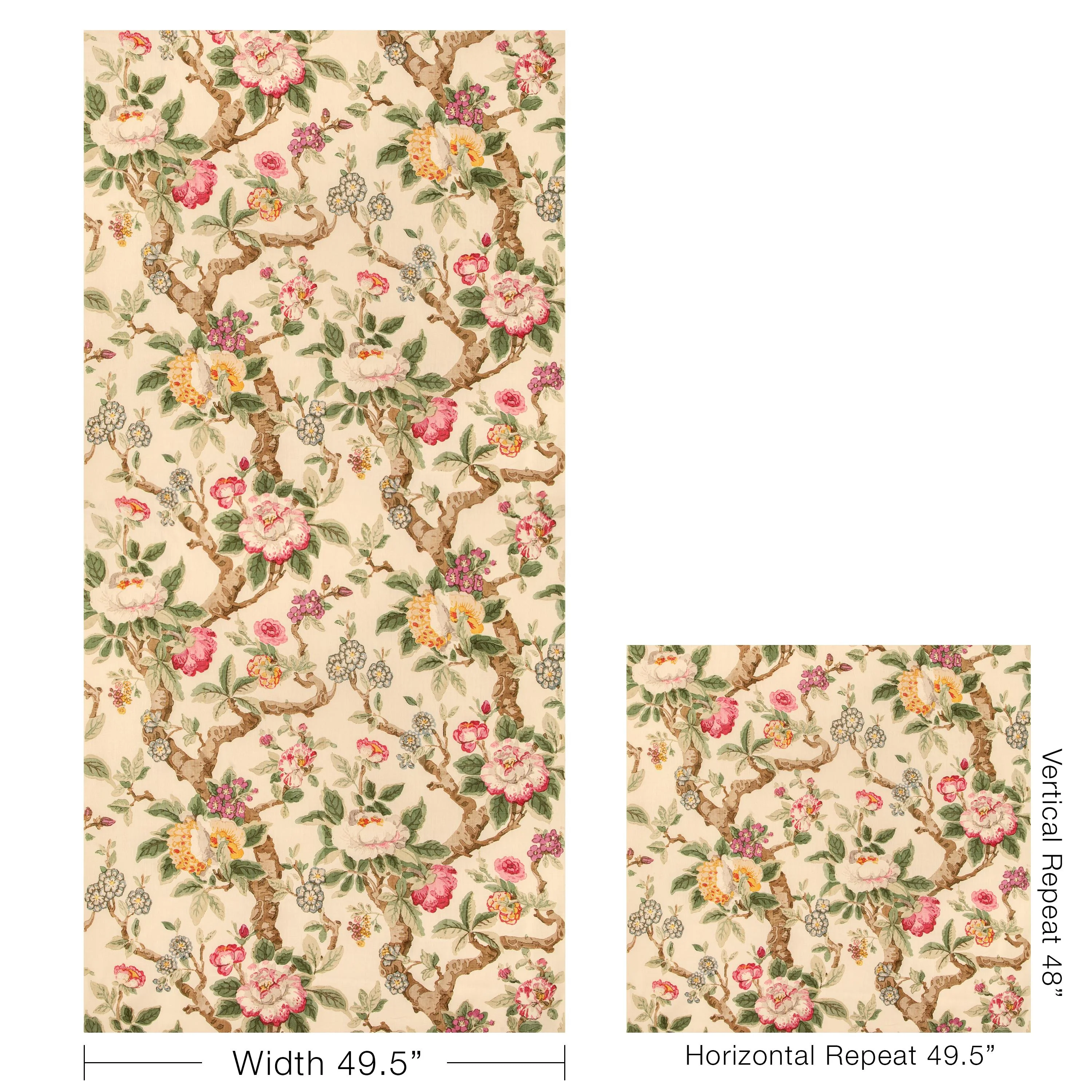 Lee Jofa Tara Magnolia Berry Fabric - Image 5