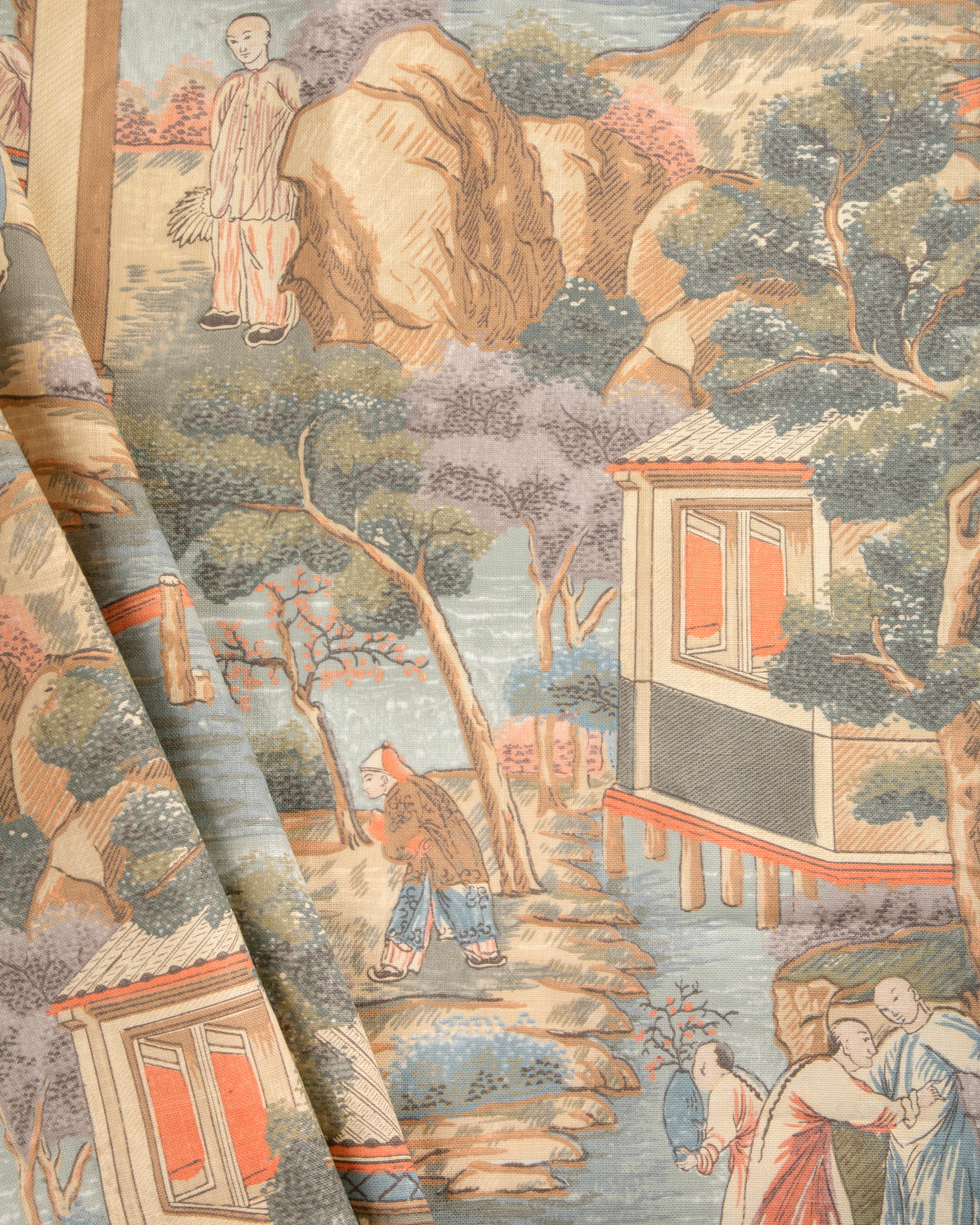 Lee Jofa Tarim River Print Multi Fabric - Image 4