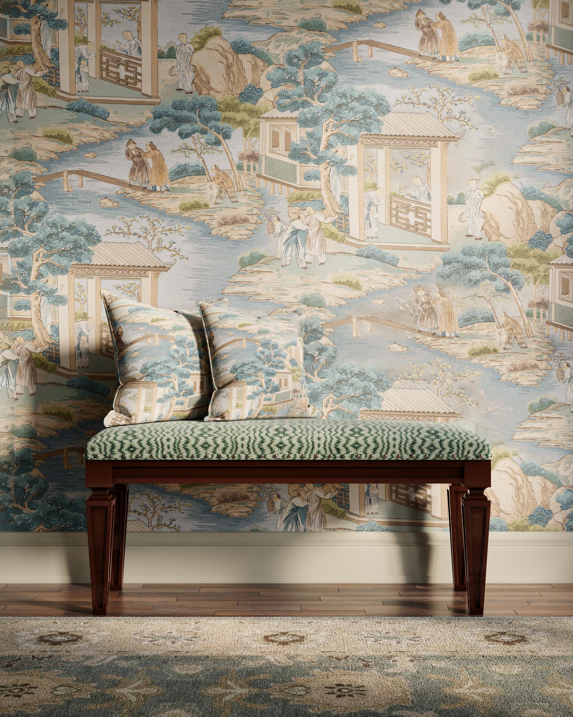 Lee Jofa Tarim River Print Multi Fabric - Image 7