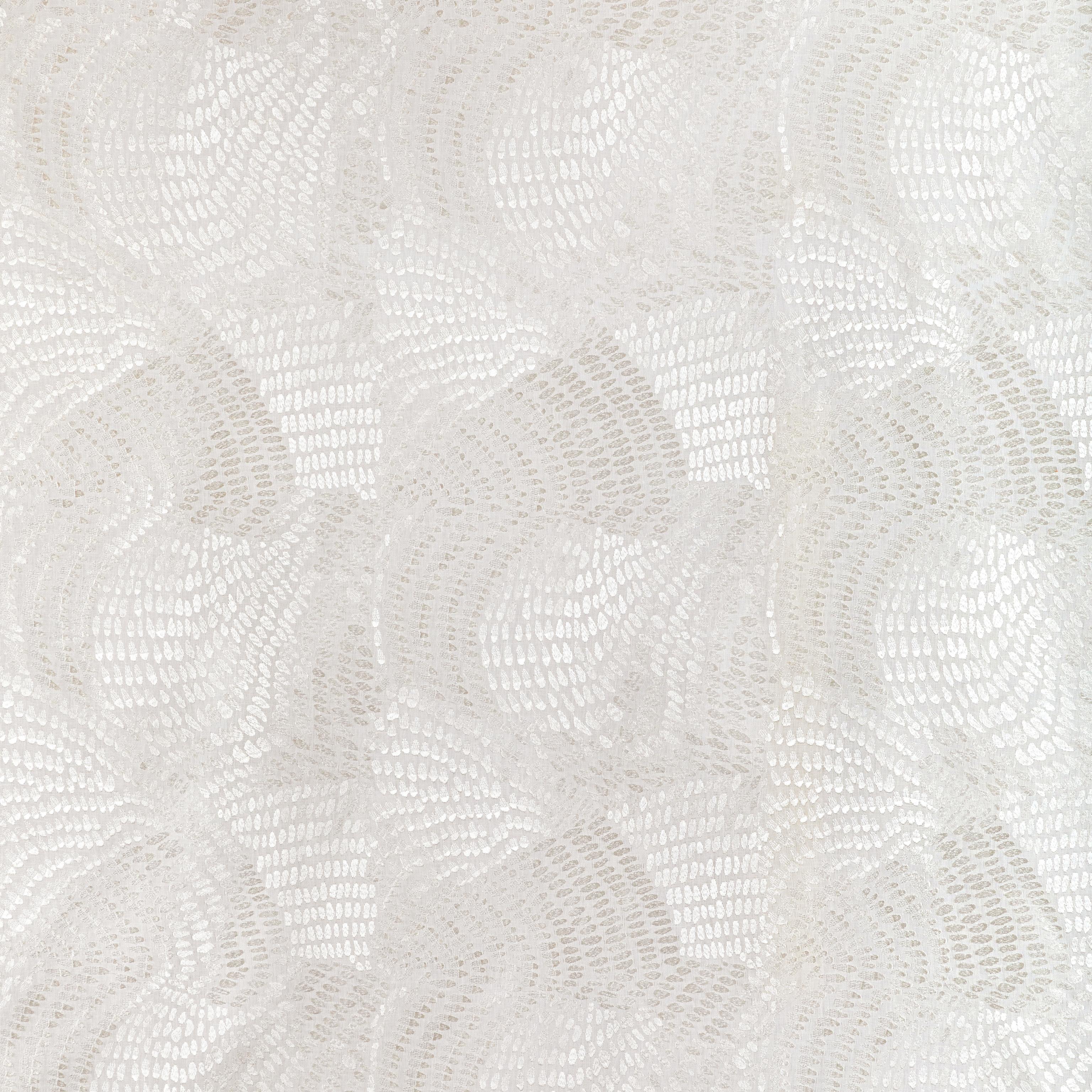 Lee Jofa Toro Sheer Ivory Drapery Fabric - Image 2