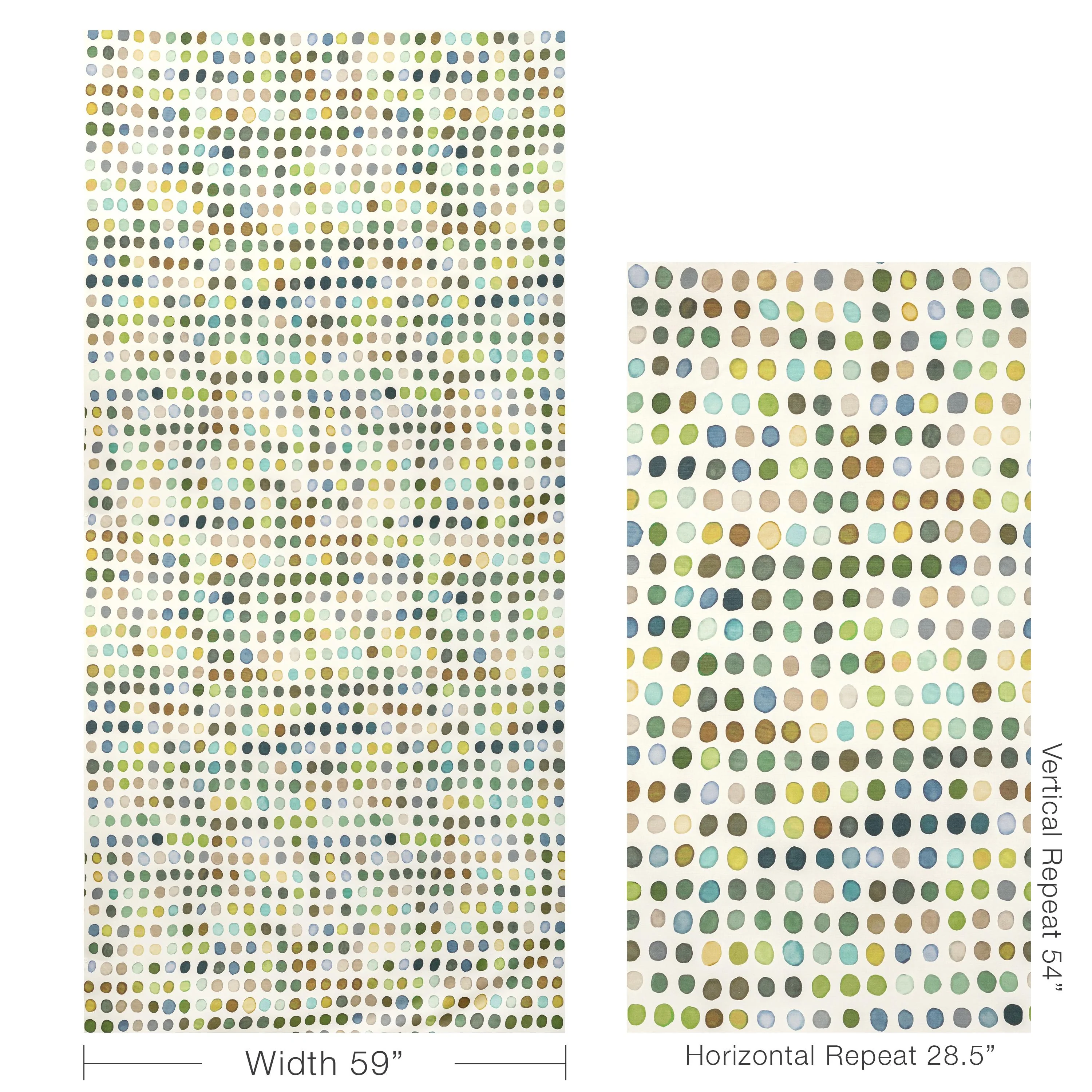 Lee Jofa Twister Print Kiwi/Slate Fabric - Image 5