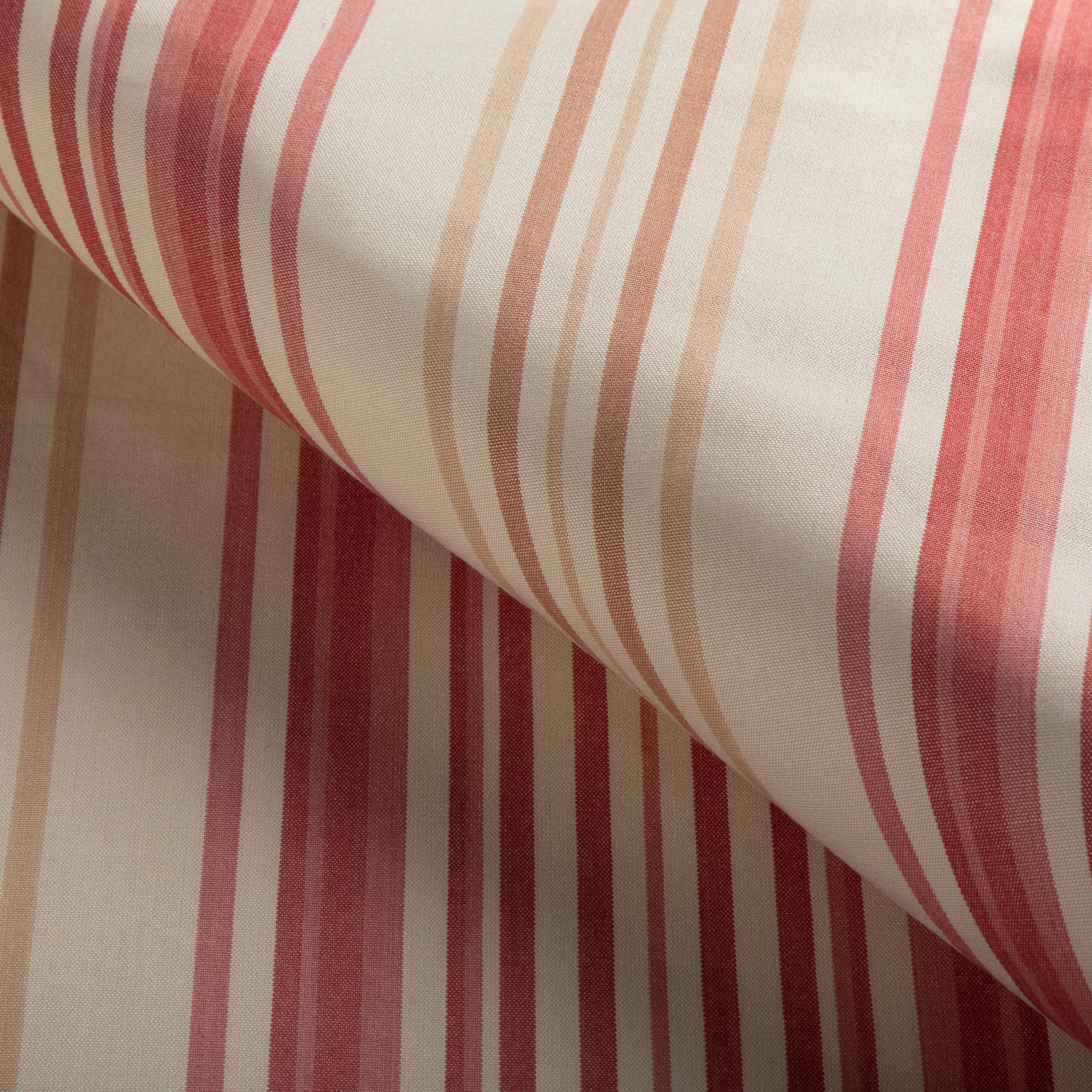 Lee Jofa Upland Stripe Rose Upholstery Fabric - Image 4