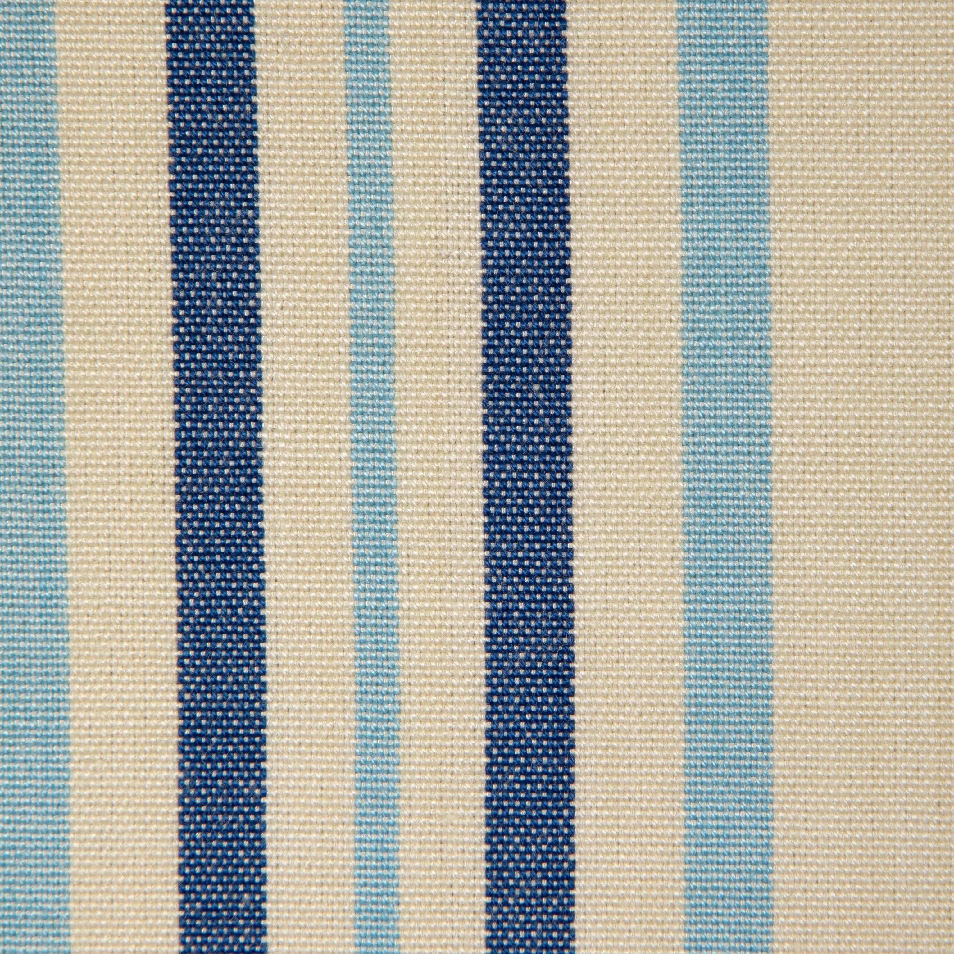 Lee Jofa Upland Stripe Sky Upholstery Fabric - Image 3
