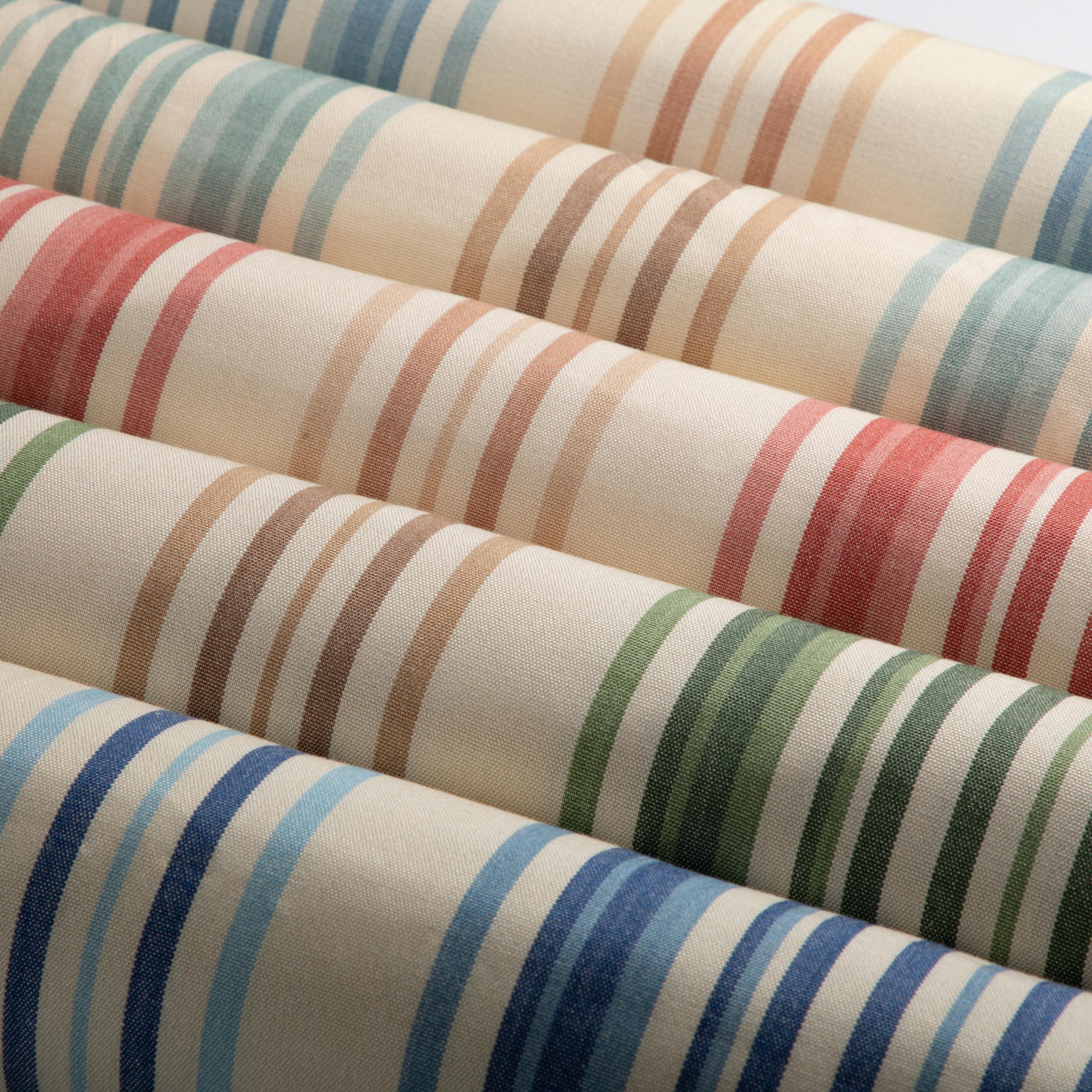Lee Jofa Upland Stripe Sky Upholstery Fabric - Image 5