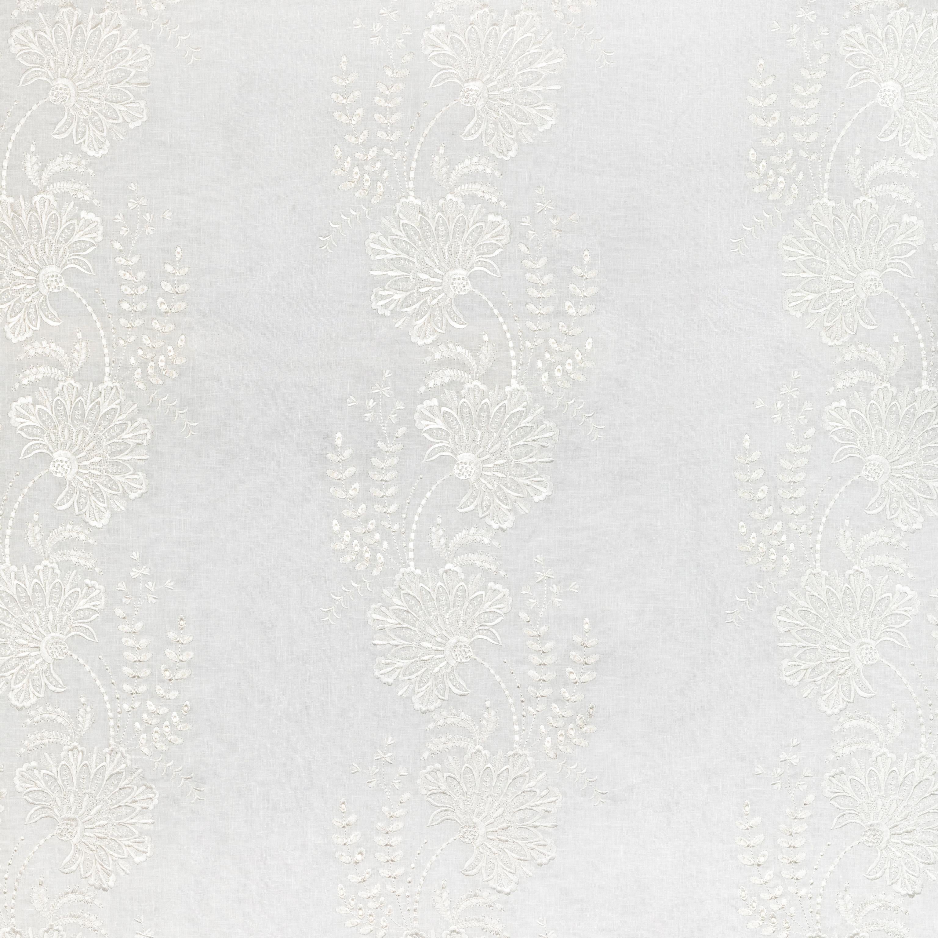 Lee Jofa Valencia Sheer Ivory Drapery Fabric
