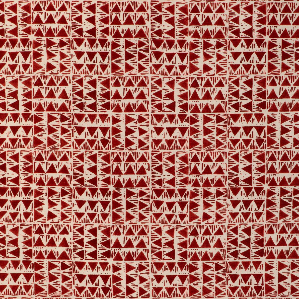 Lee Jofa Yampa Print Ruby Fabric - Image 5